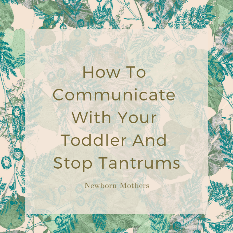 How To Communicate With Your Toddler And Stop Tantrums