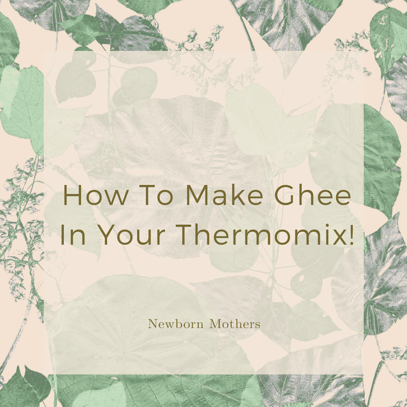 How To Make Ghee In Your Thermomix!