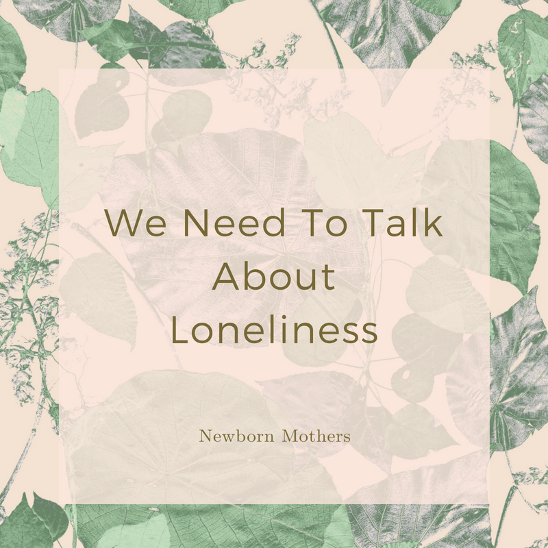 We Need To Talk About Loneliness