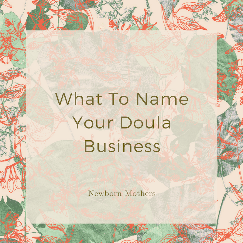 What to name your doula business