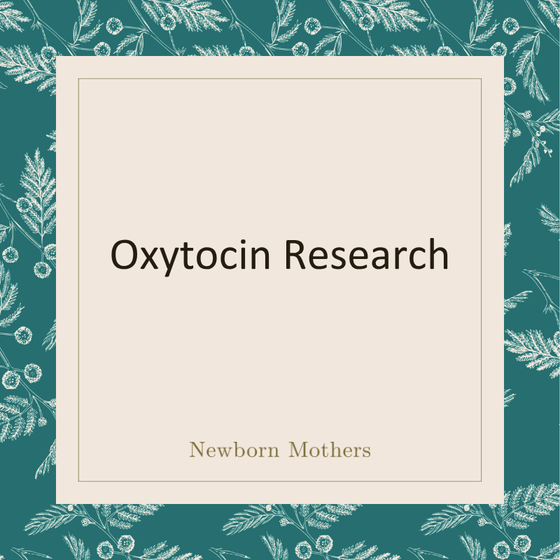 Oxytocin Research