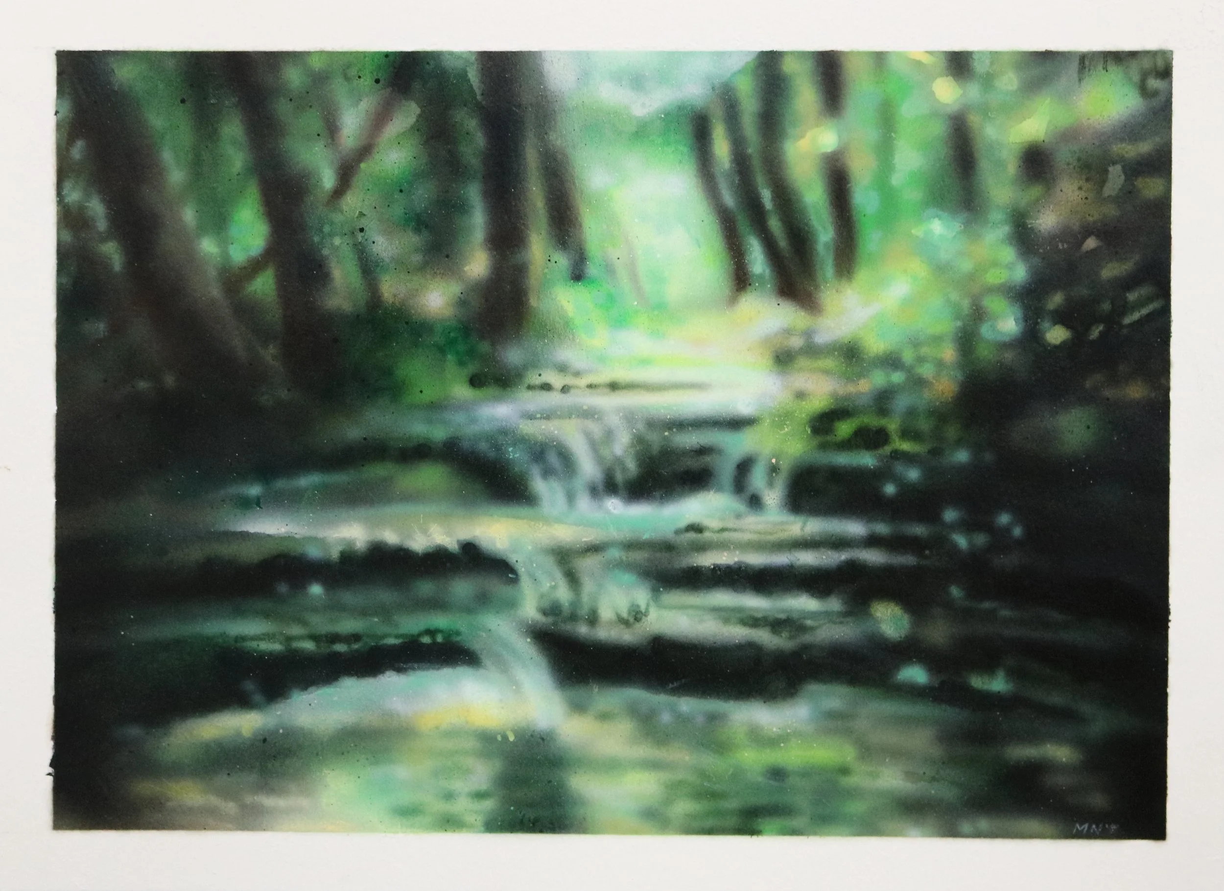 mystery swamp print