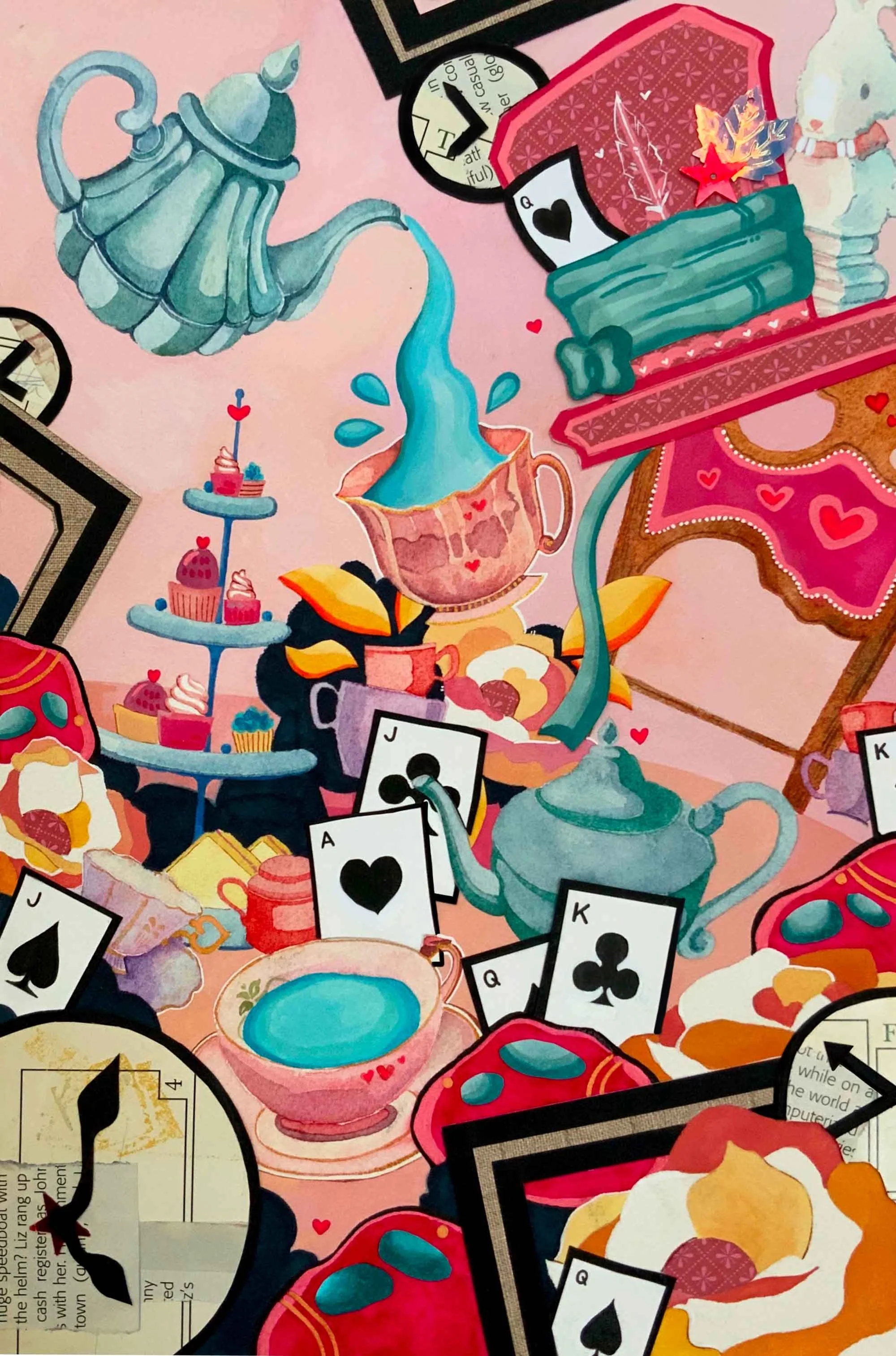 colourful college: a mad tea party