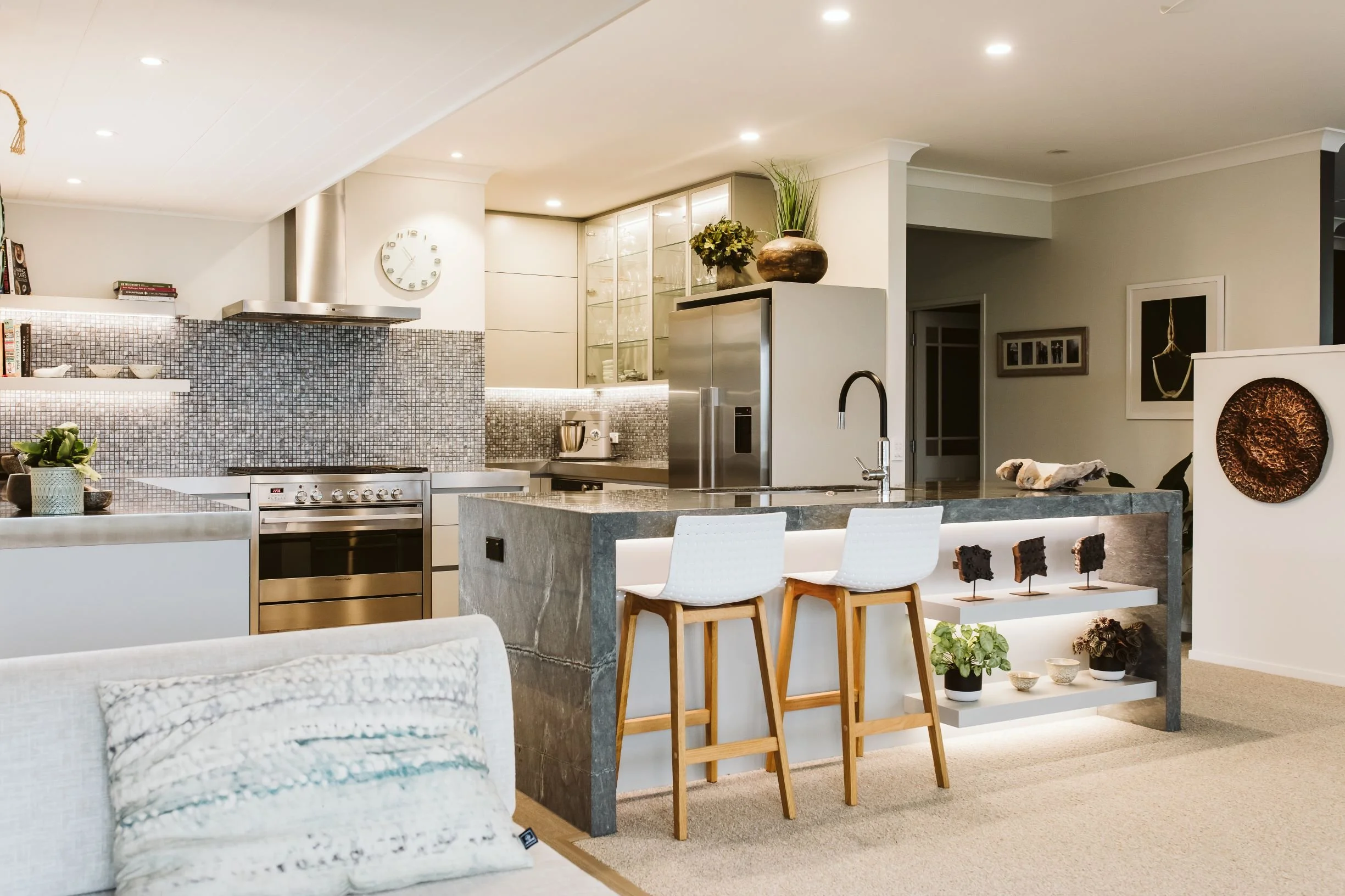 Superior Engineering Group - benchtop engineering and fabrication for a modern kitchen.