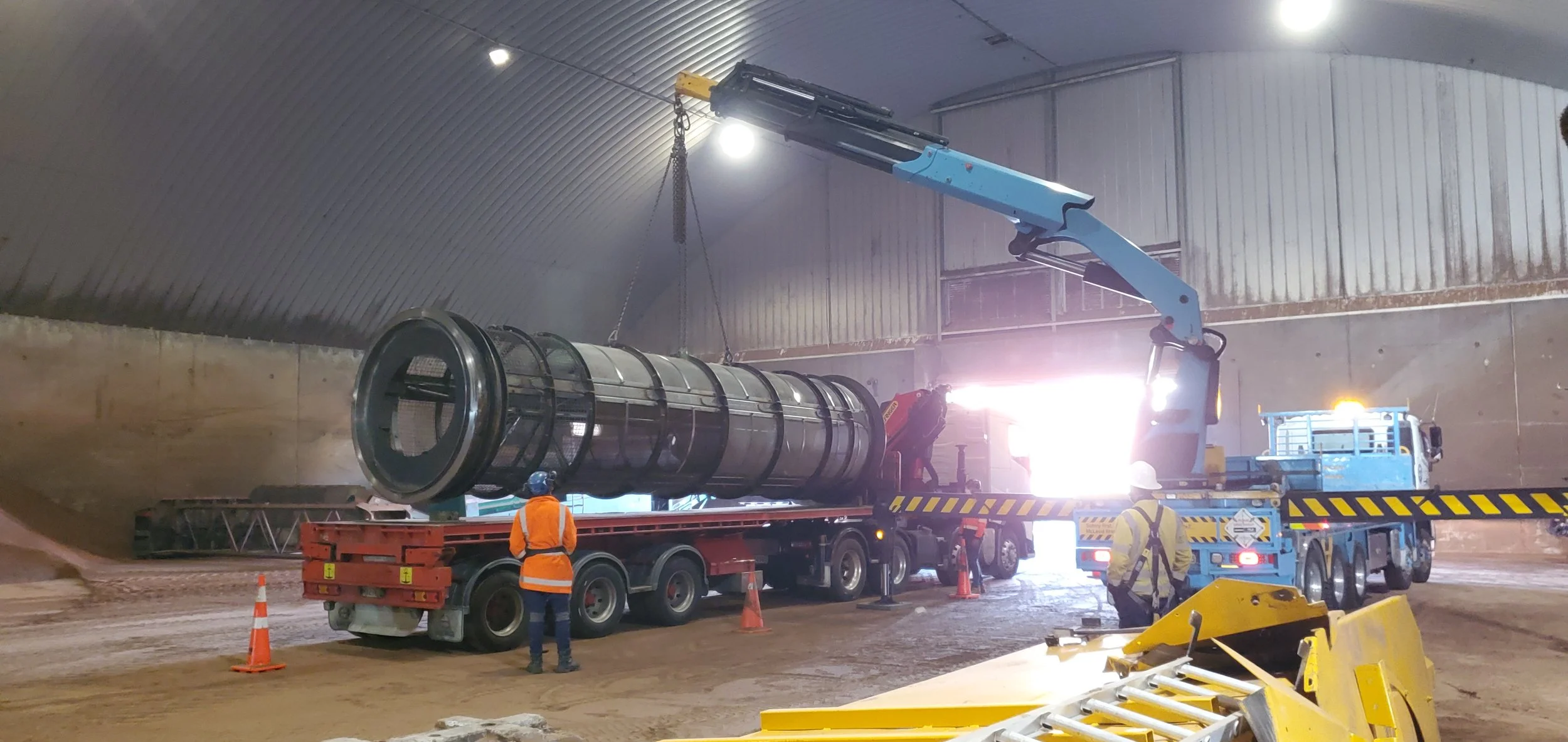 Superior Engineering Group - Stockfeed Screener Drum Replacement