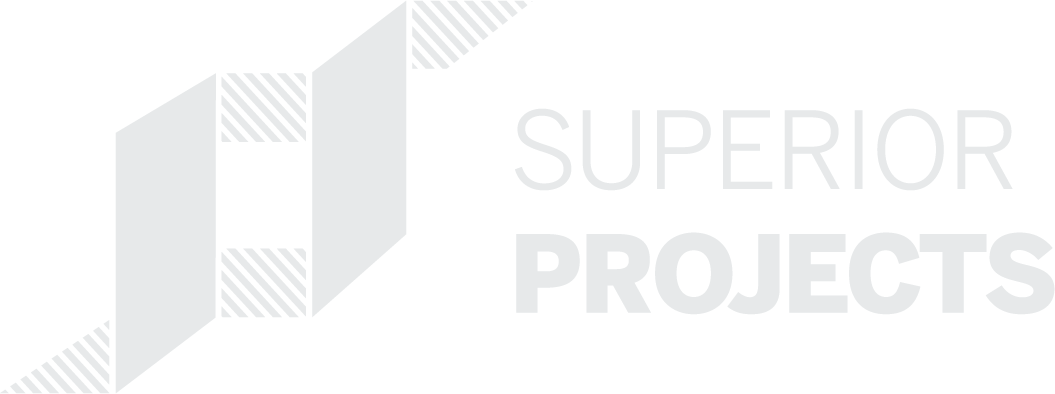 Superior Engineering Group - Logo for Superior Projects featuring stylized geometric shapes and text.