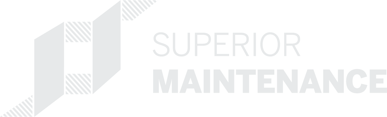 Superior Engineering Group - Logo with geometric shapes and the text 'Superior Maintenance'.
