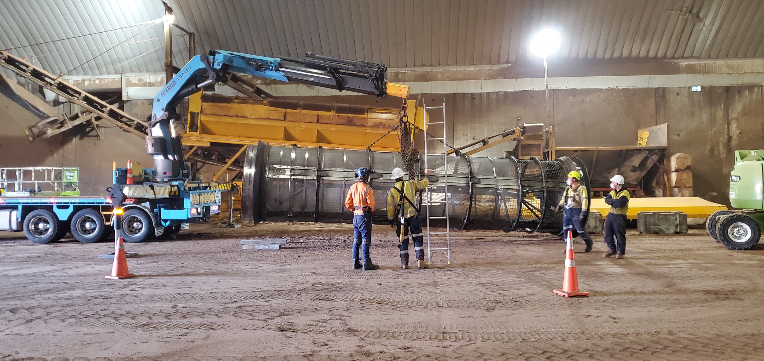 Superior Engineering Group - Stockfeed Screener Drum Replacement