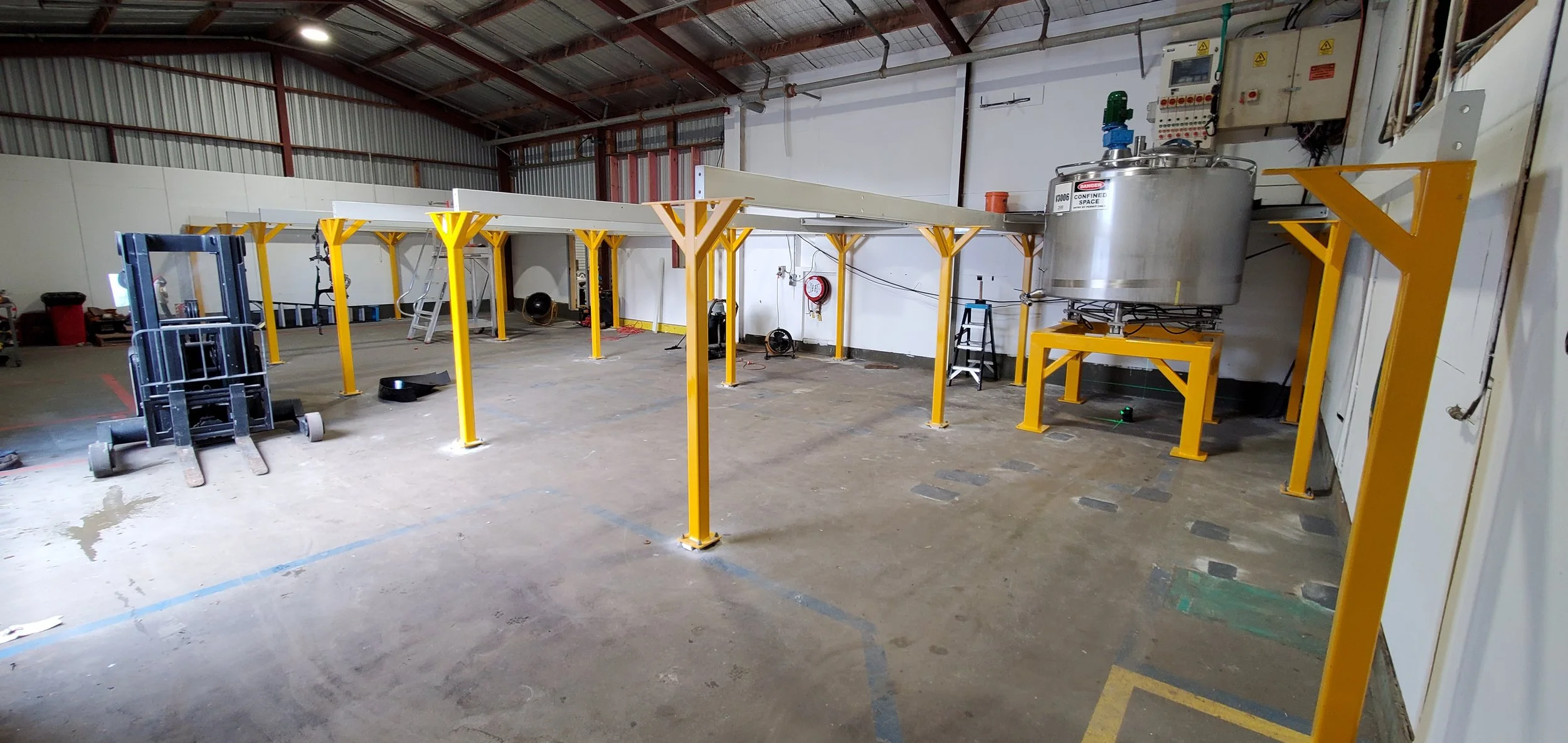 Superior Engineering Group - mezzanine engineering and installation.