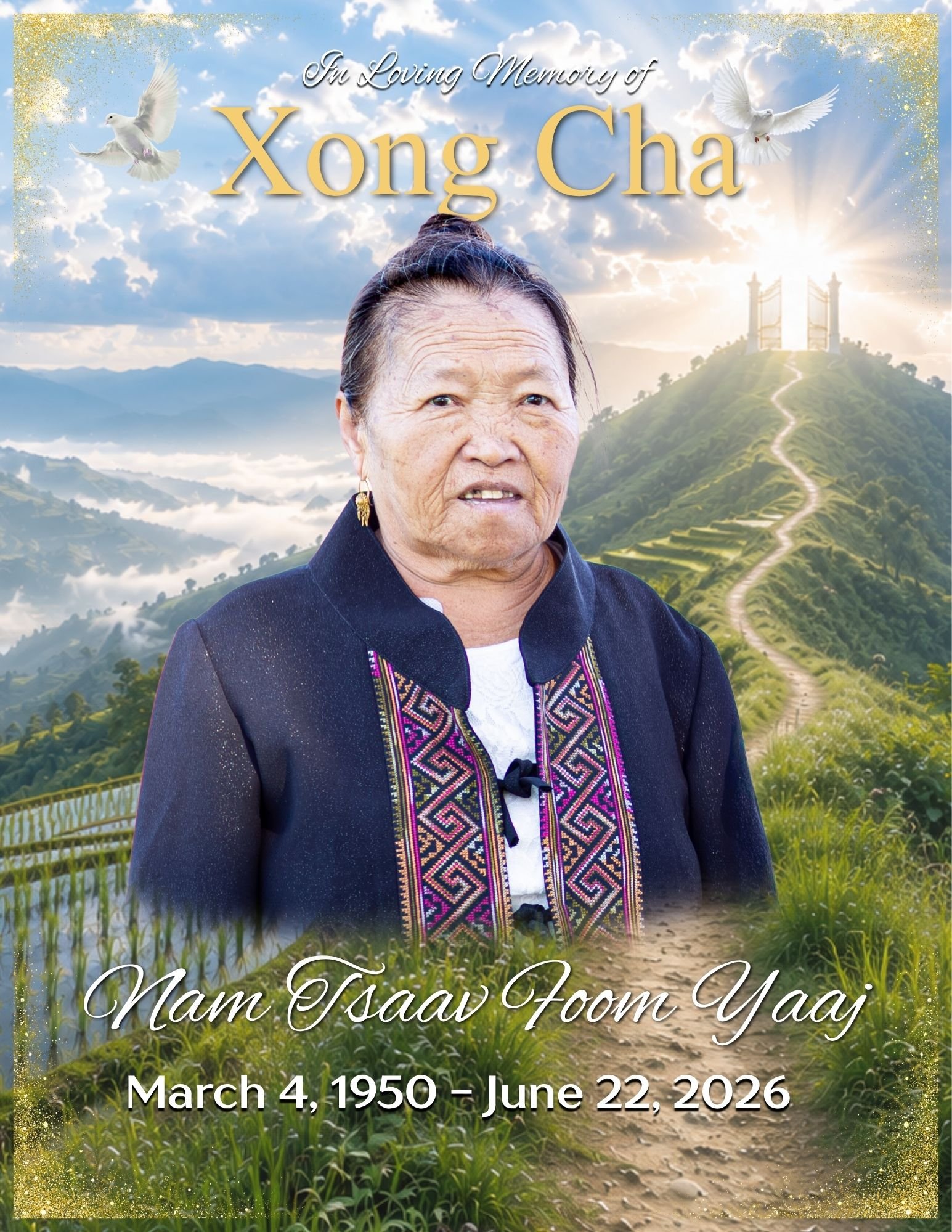 Memorial Services: Nam Tsaav Foom Yaaj (Xong Cha)