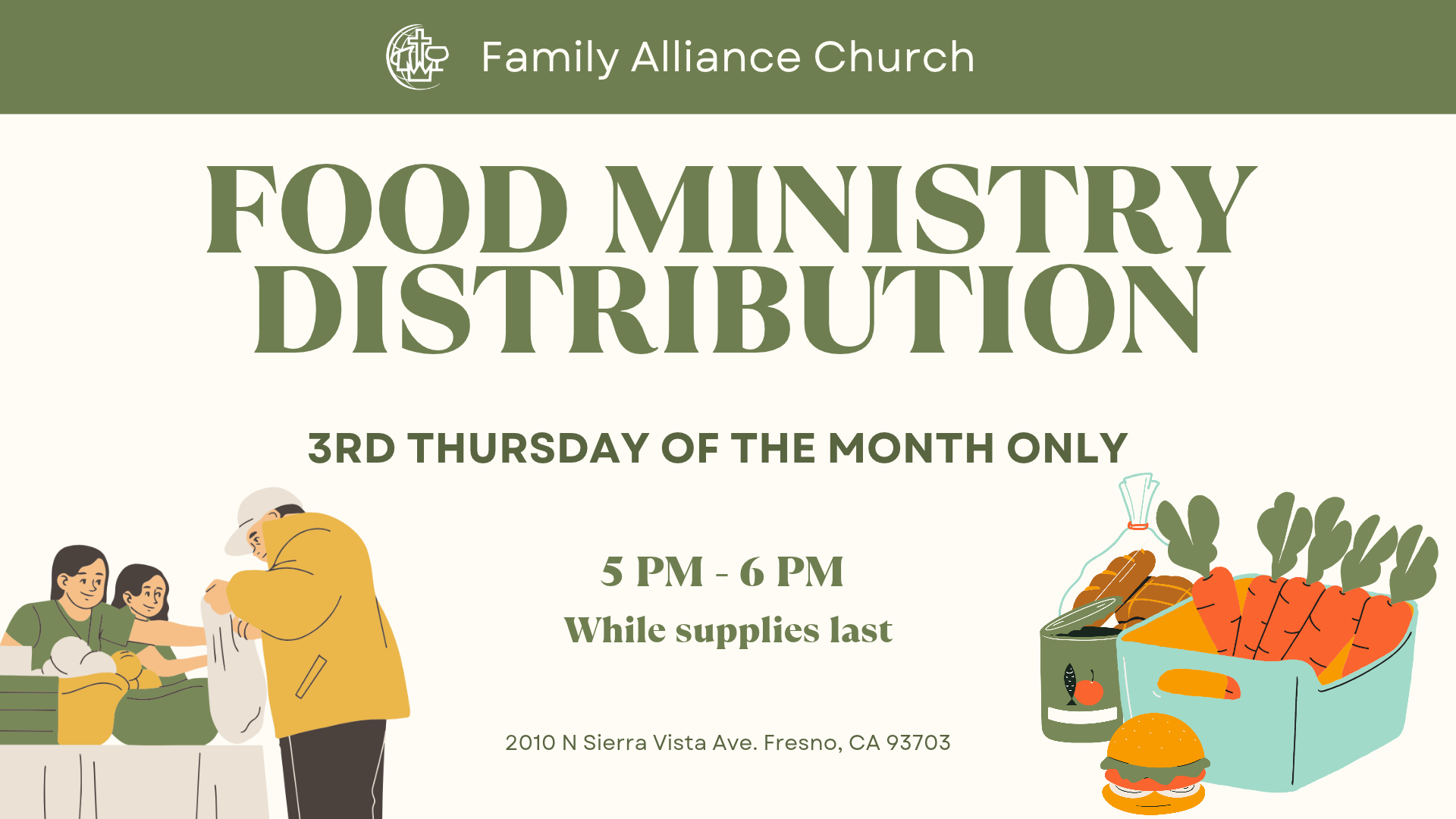 Food Ministry - Community Distribution