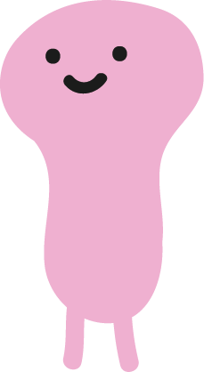 Cartoon happy body positive self love queer character in therapy in Oklahoma