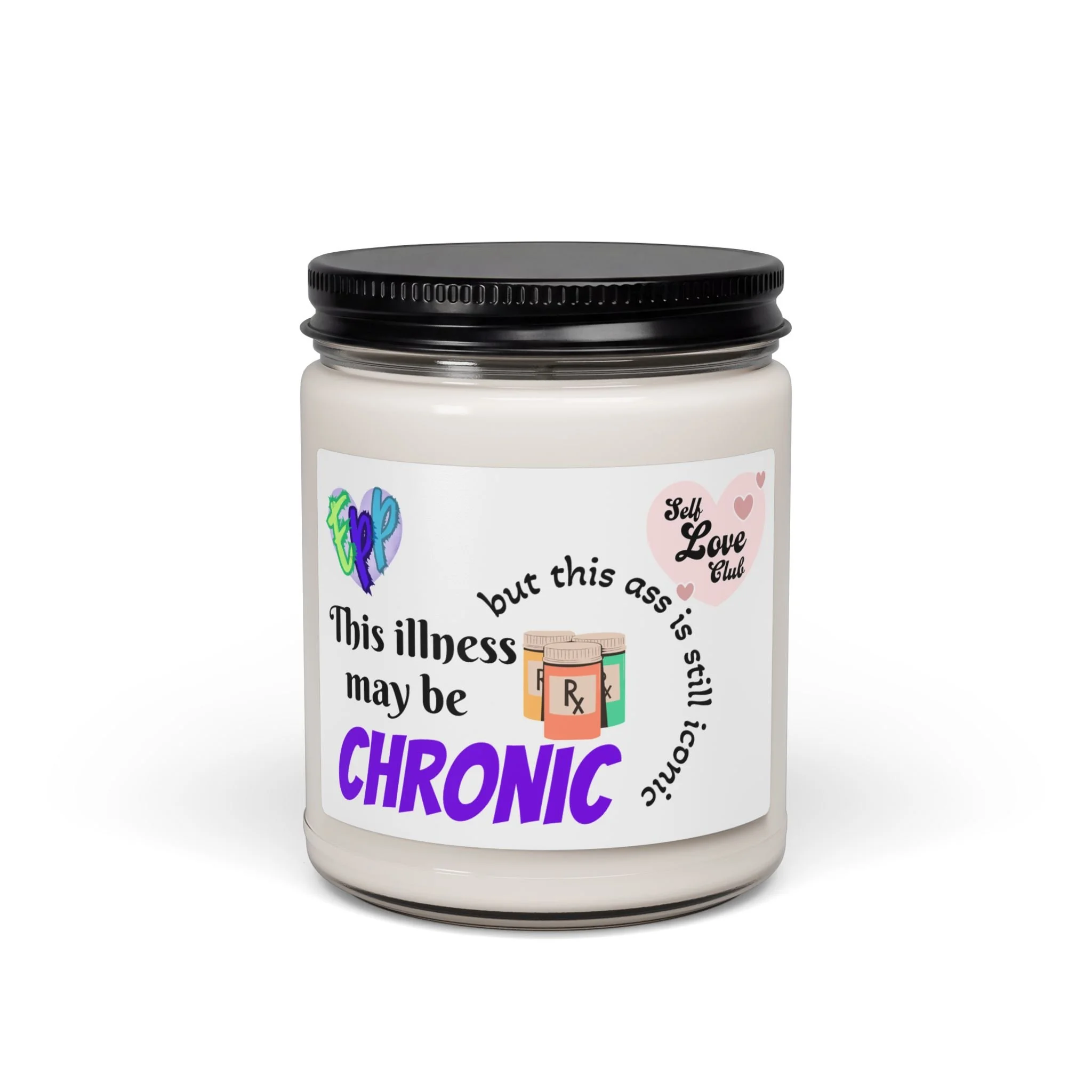 Chronic Illness Awareness - Scented Soy Candle