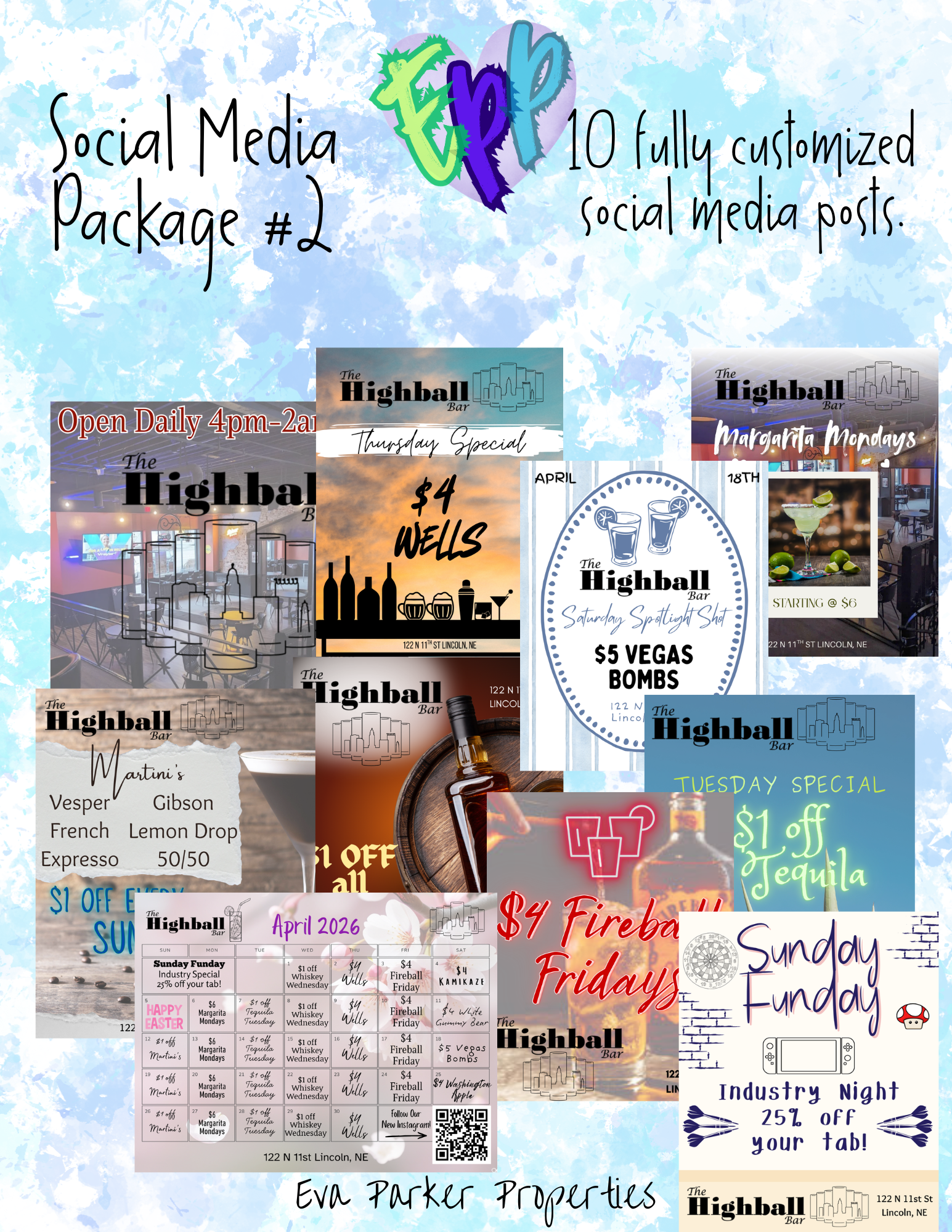 Social Media Content - 10 Post Pack