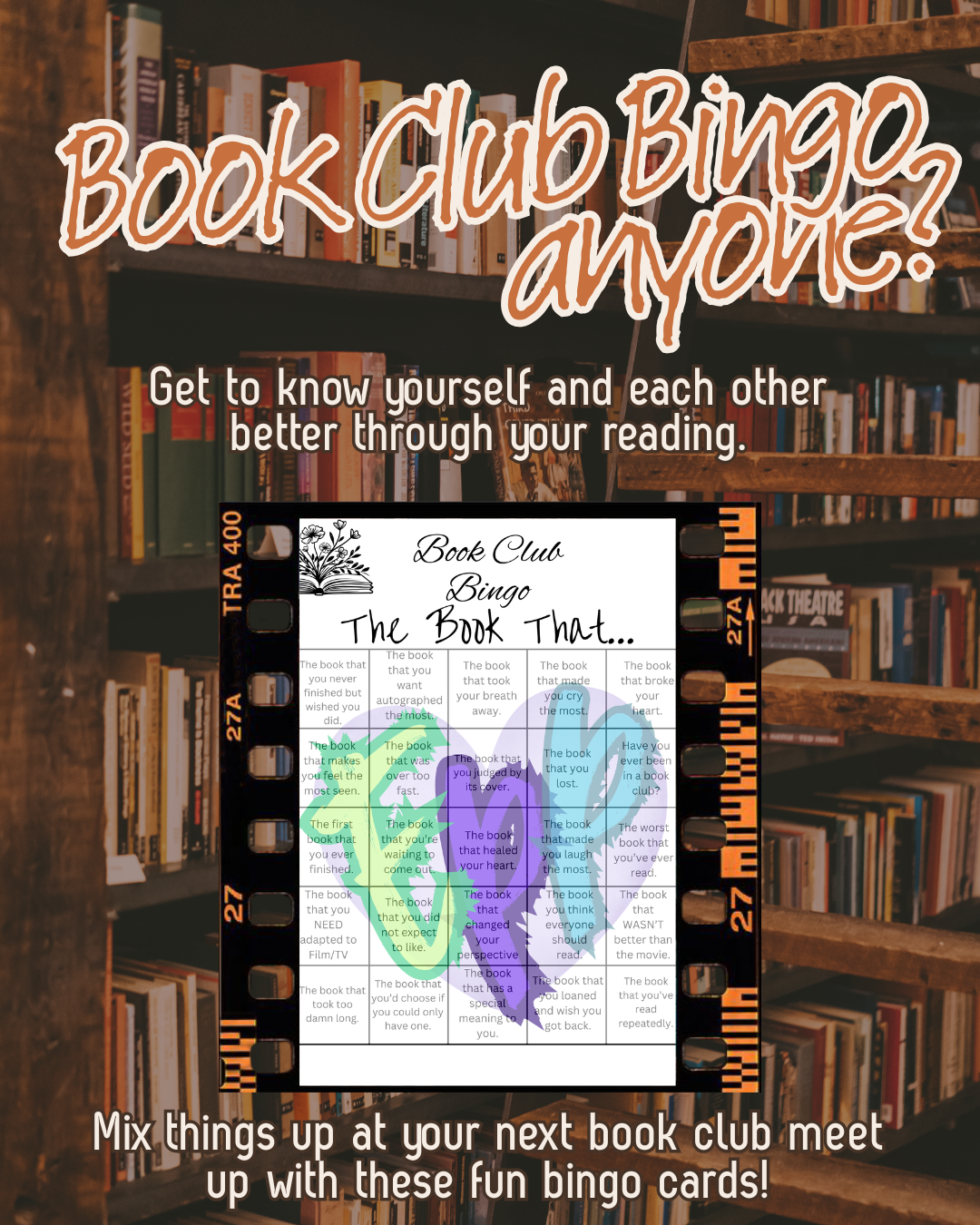 Book Club Bingo - The Book That...