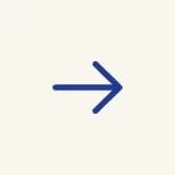 blue outlined icon of an arrow