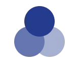A cloud icon with a blue color and black shape above it representing a weather or cloud-related graphic.