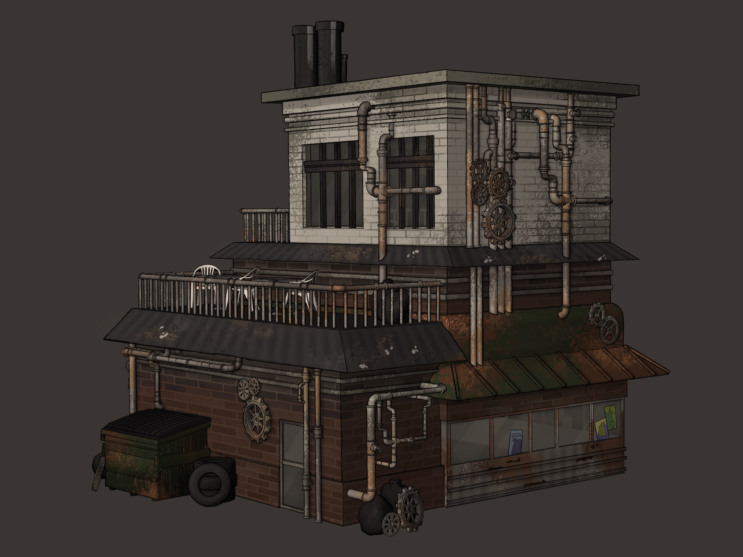 Marina_Spagna_Steampunk_Diner_Exterior_Back.PNG