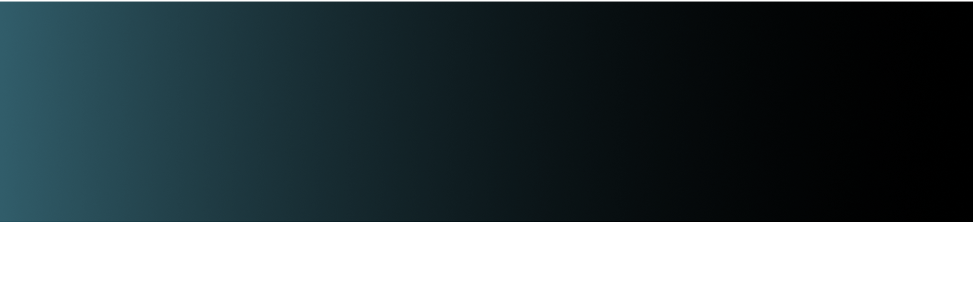 A dark gradient background transitioning from teal to black
