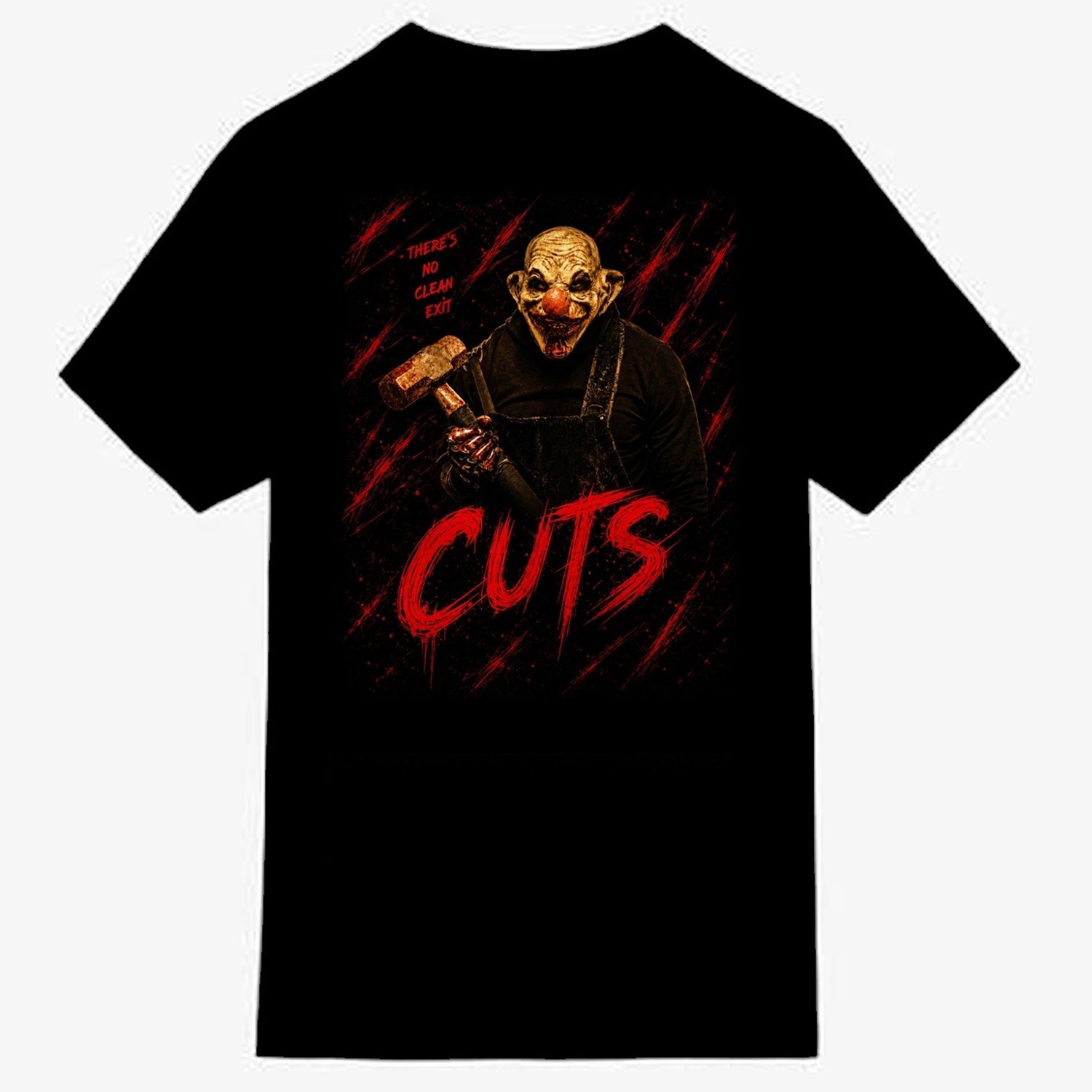 CUTS - Official Killer Clown T Shirt