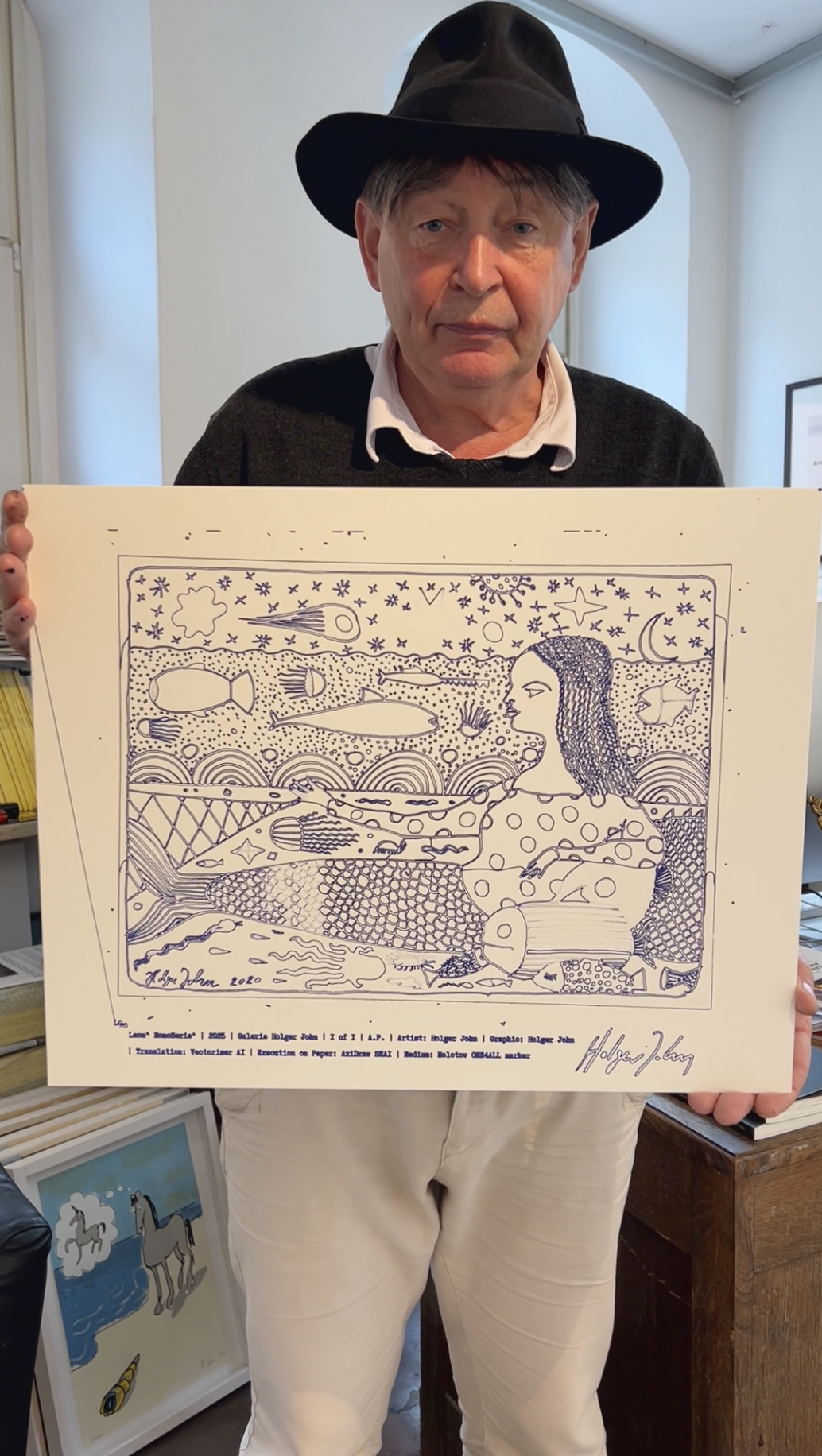 Holger John Showing his MonoSerie