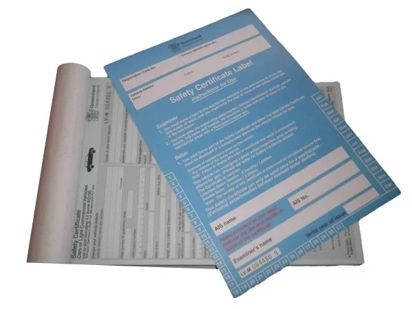 QLD Road Worthy Certificates 