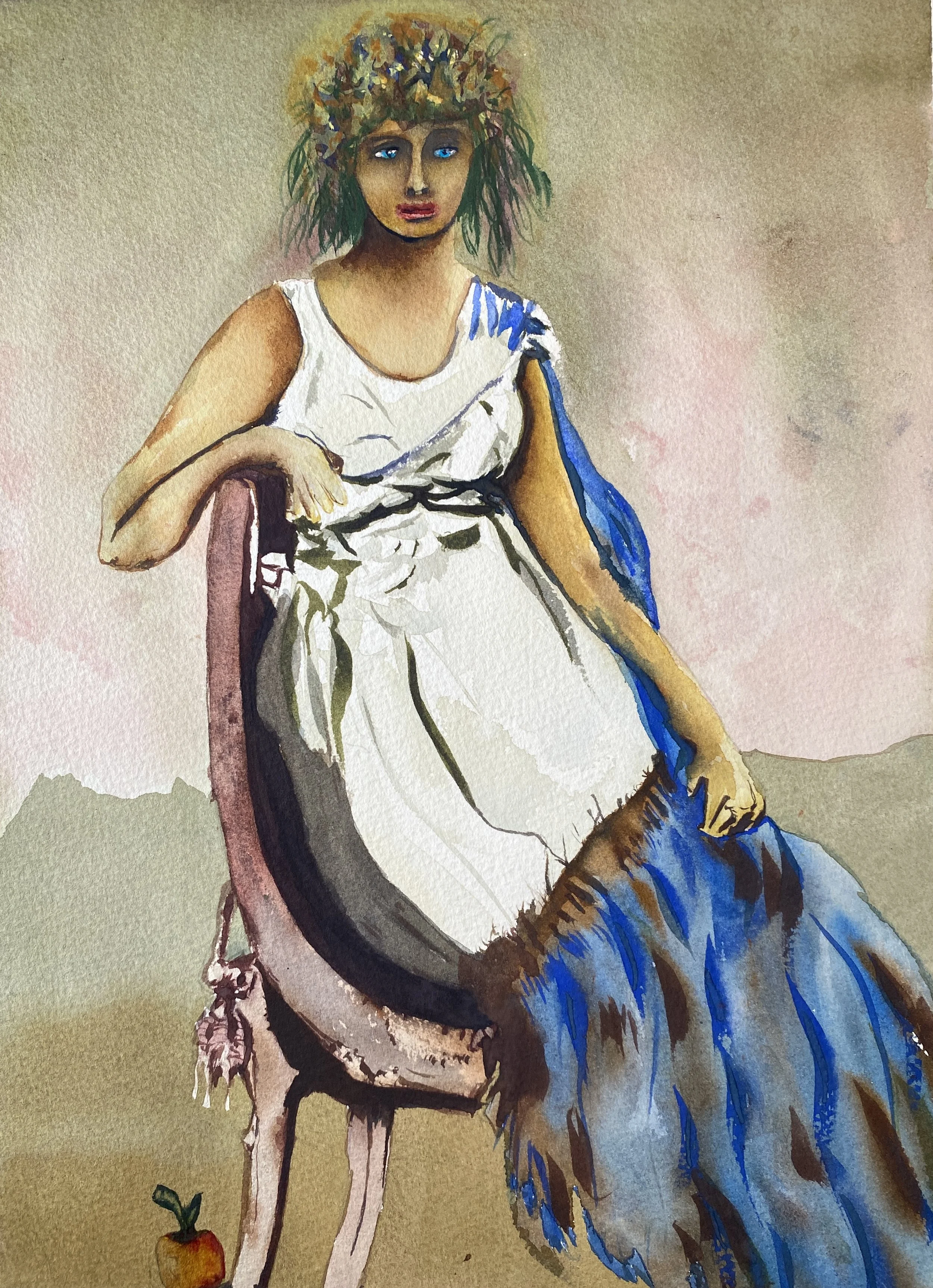 Hesperia — Watercolor on paper, 10×14
