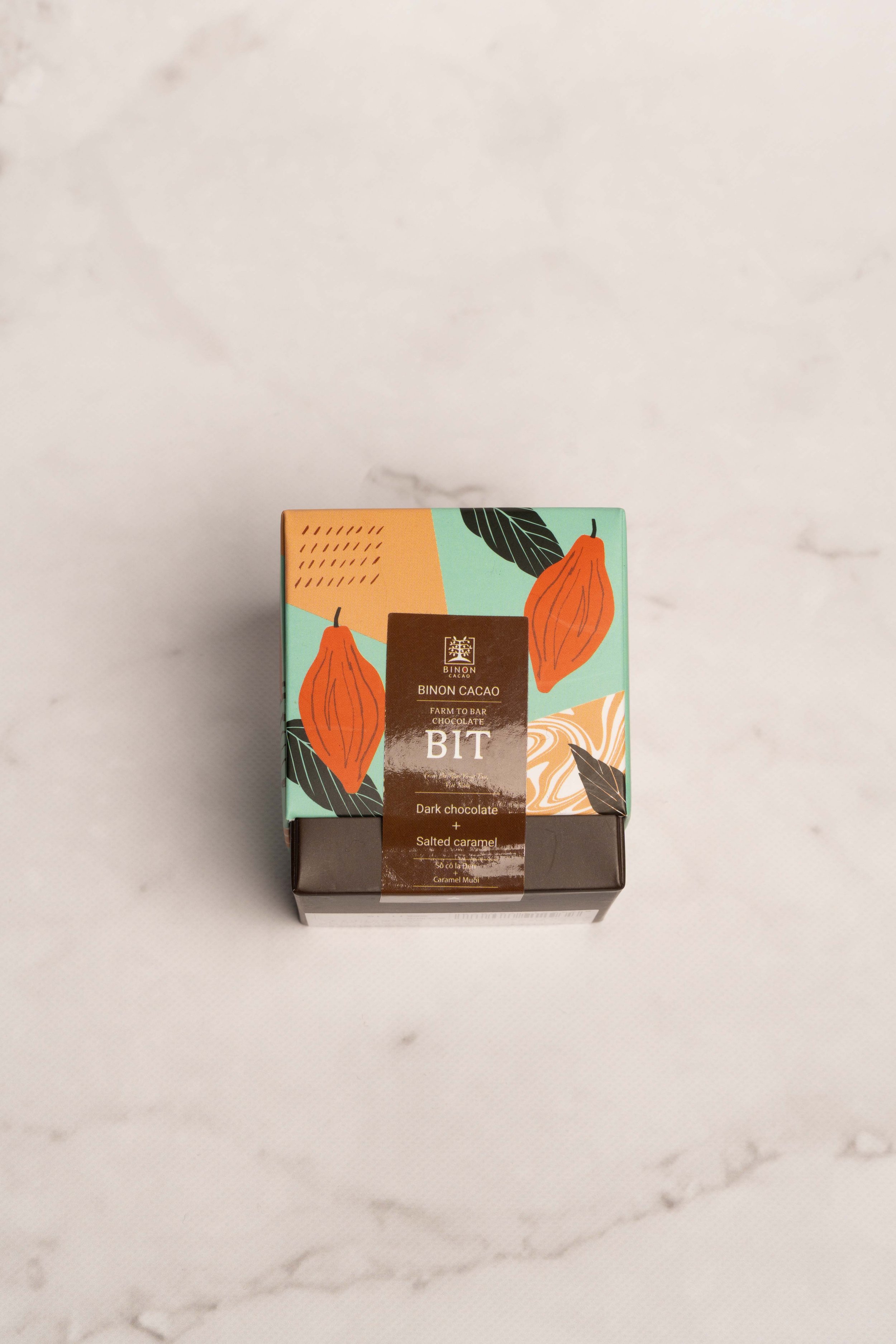 Binon Cacao Bit Mini Salt Caramel  |     ビットミニ ソルトキャラメル