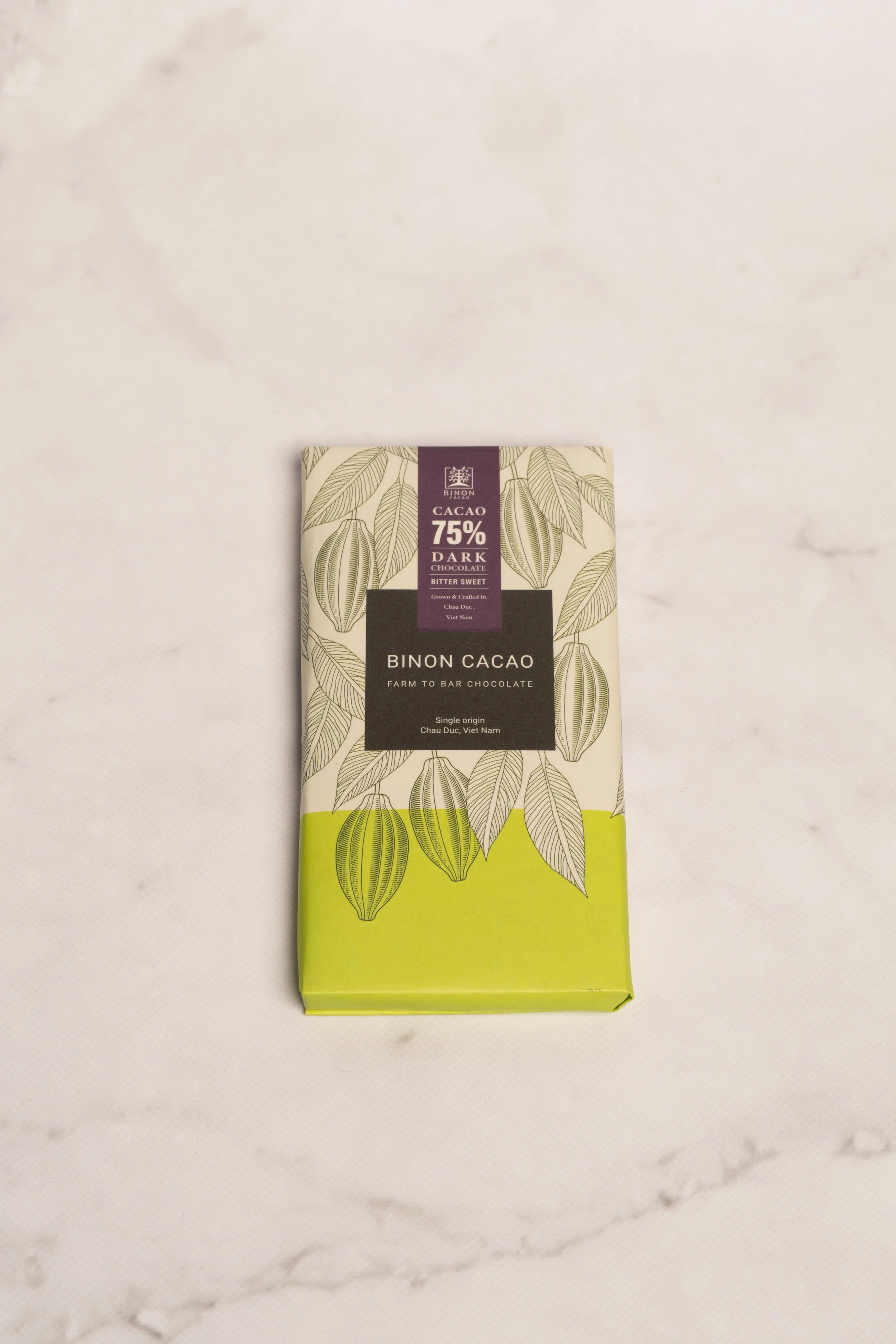 Binon Cacao Tablet Dark 75% | タブレット ダーク 75％