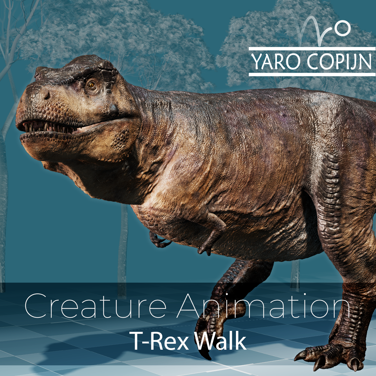 T-Rex Walk Cycle