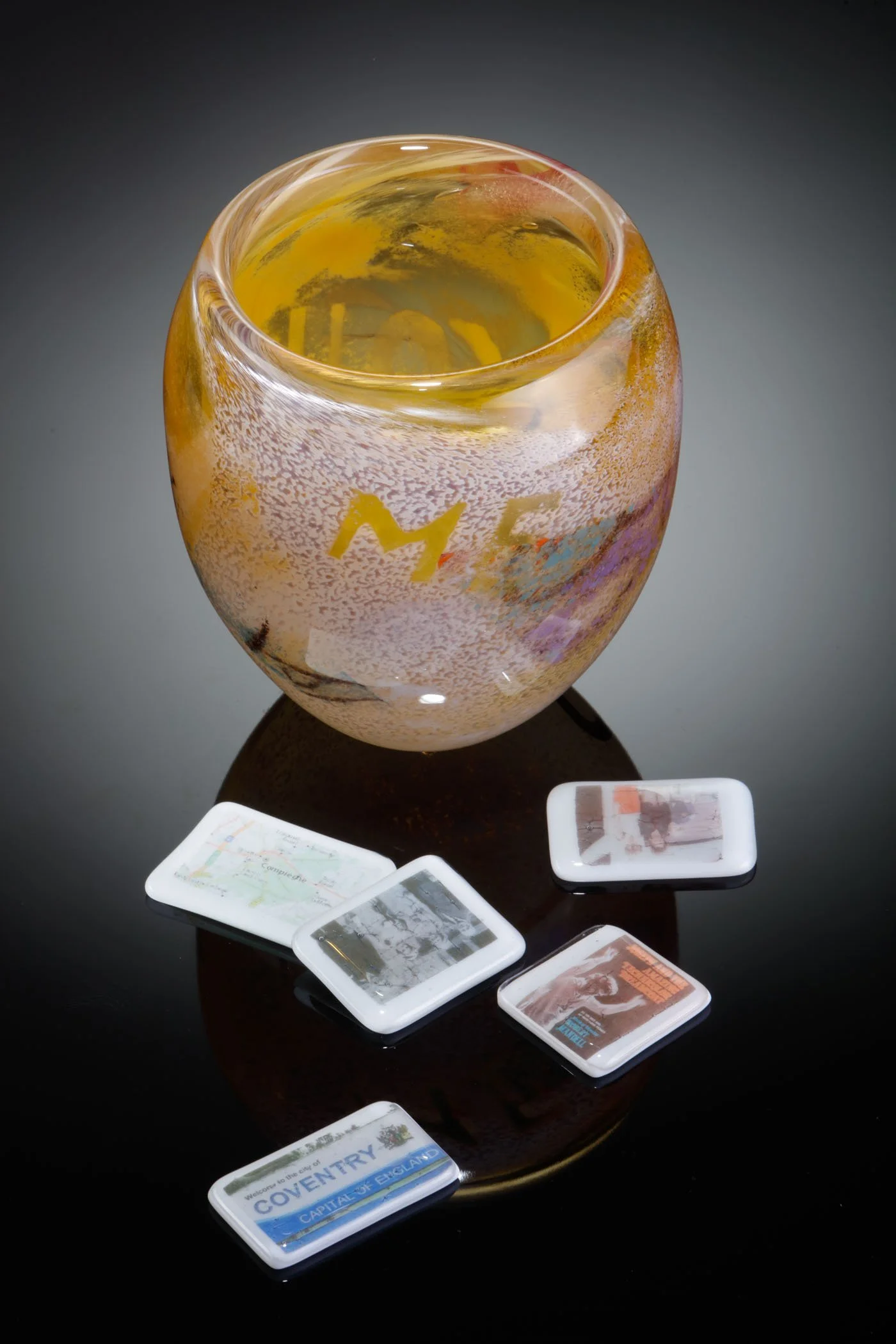 Gold Memory Jar