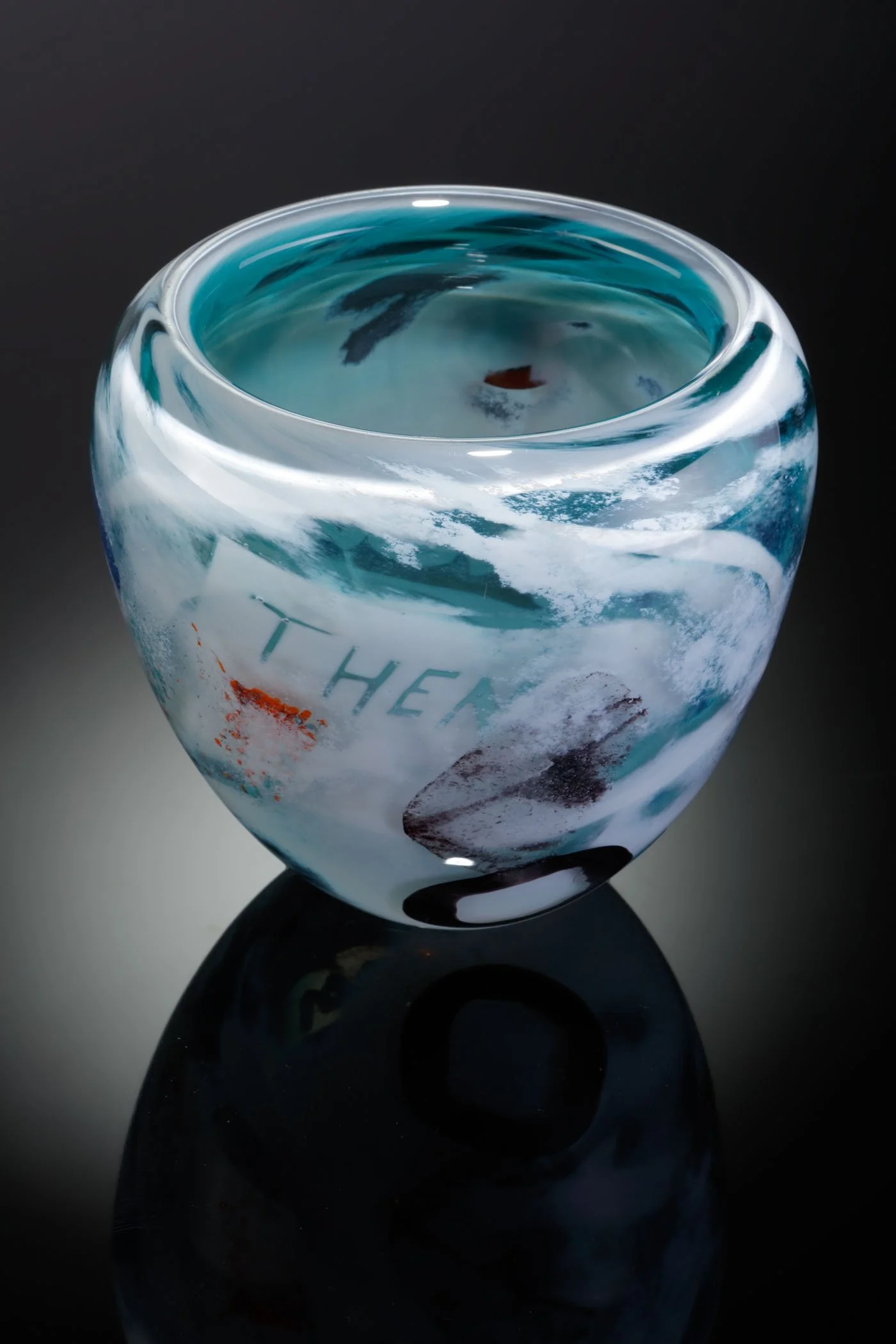 Blue Memory Jar
