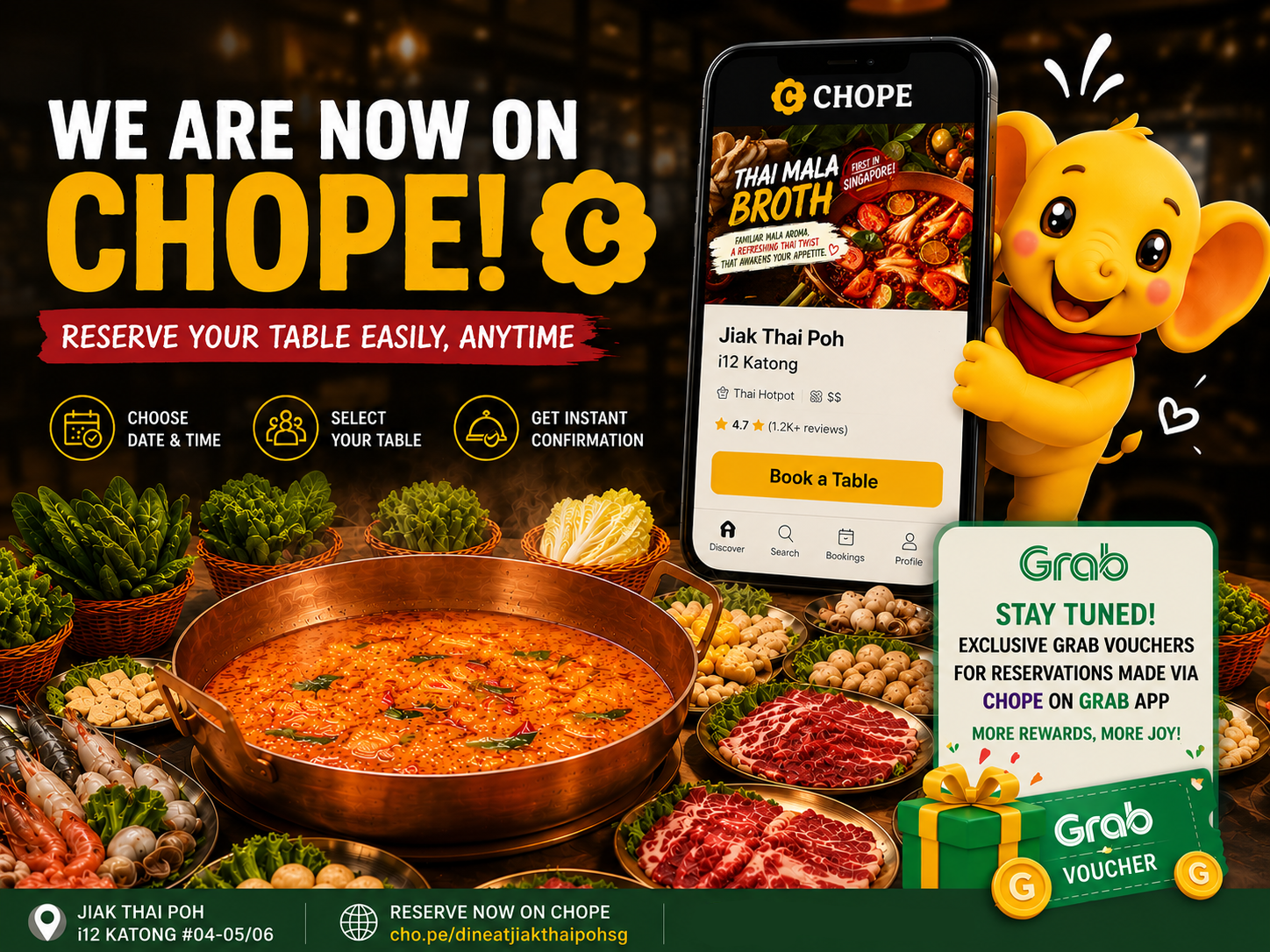 Jiak Thai Poh Is Now Available on CHOPE — Reserve Your Table Easily Anytime