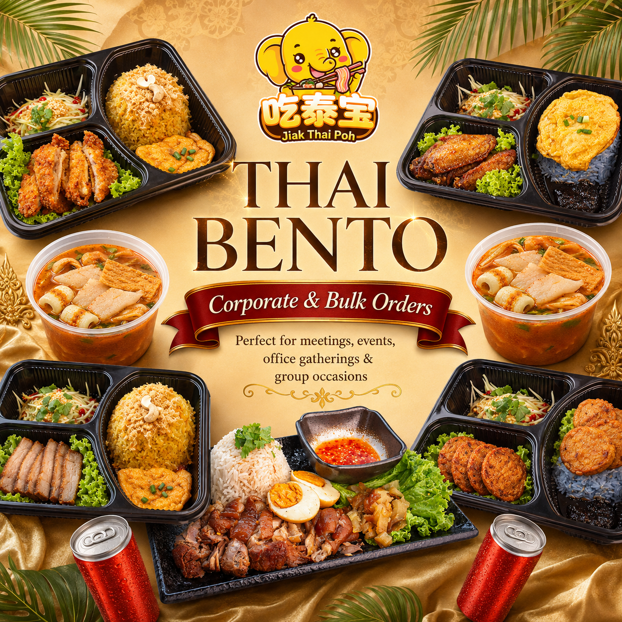 Thai Bento for Bulk Orders