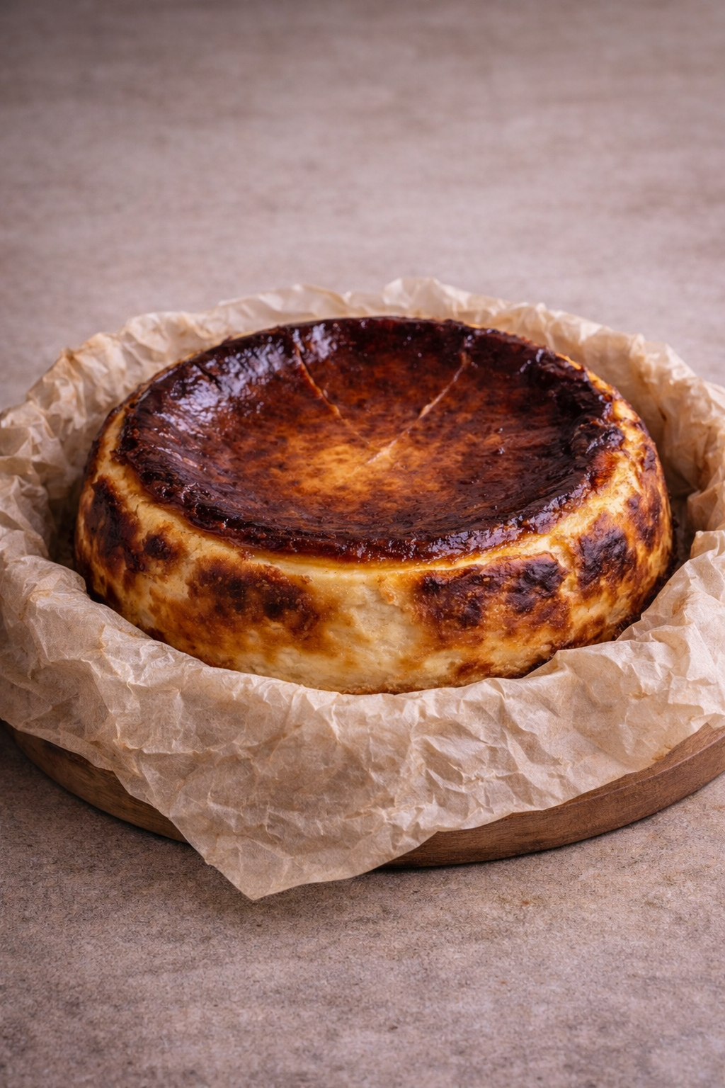 Classic Basque Cheesecake