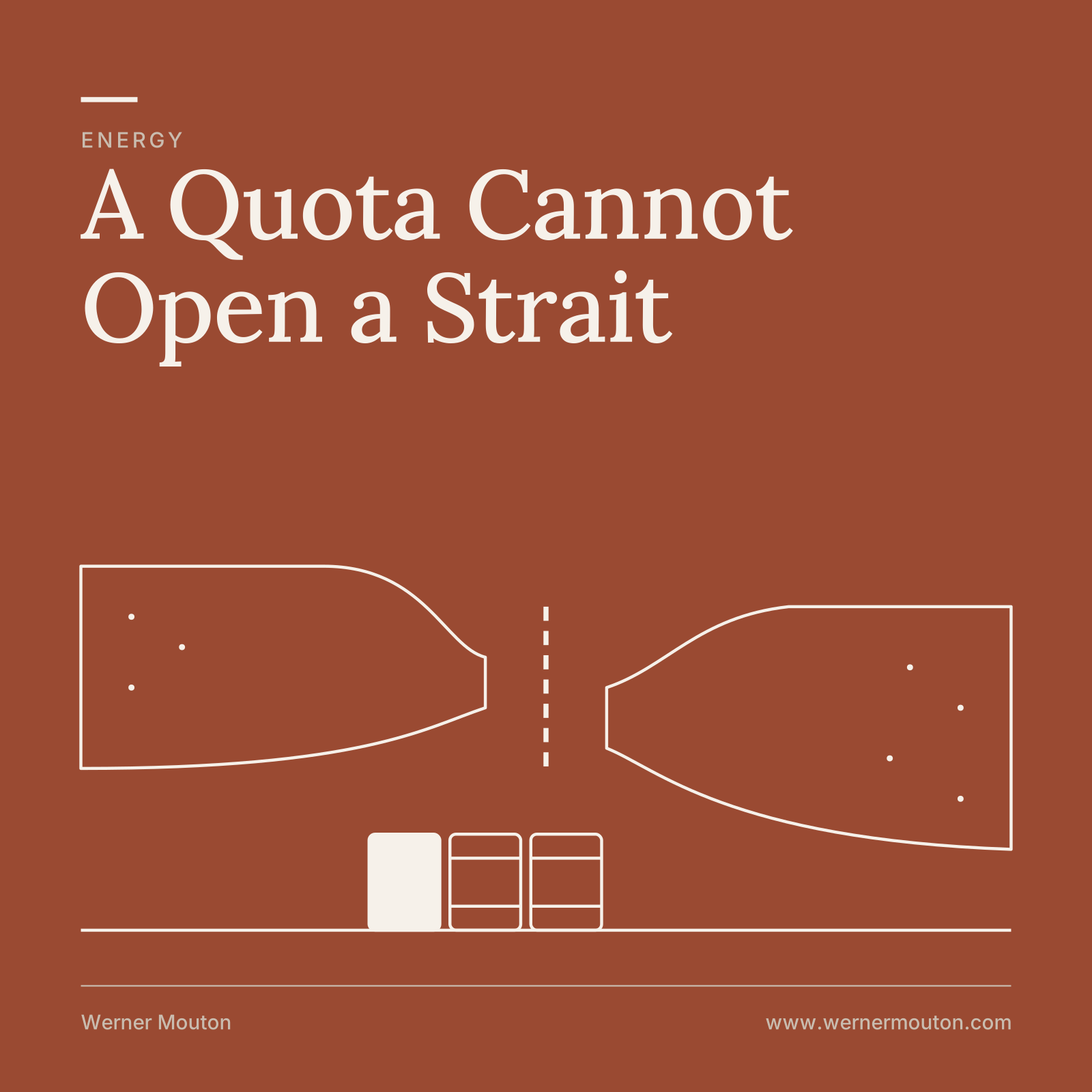 A Quota Cannot Open a Strait