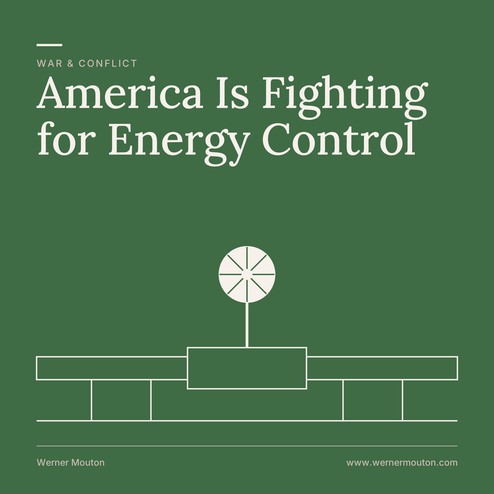 America Is Fighting for Energy Control