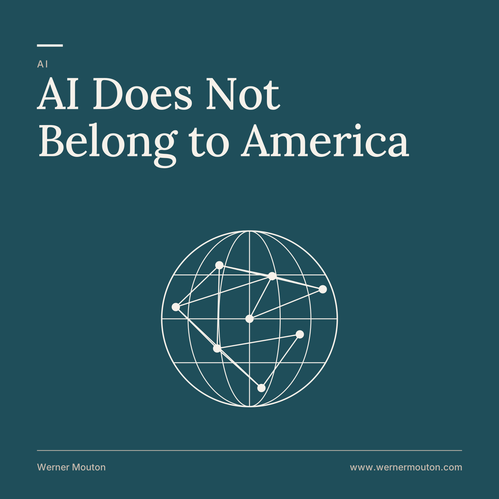AI Does Not Belong to America