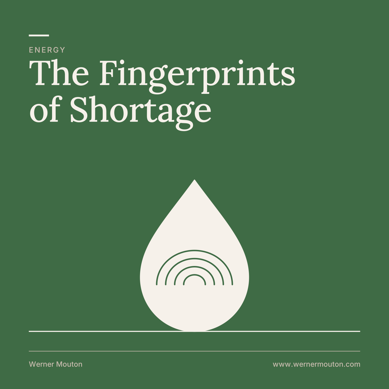 The Fingerprints of Shortage