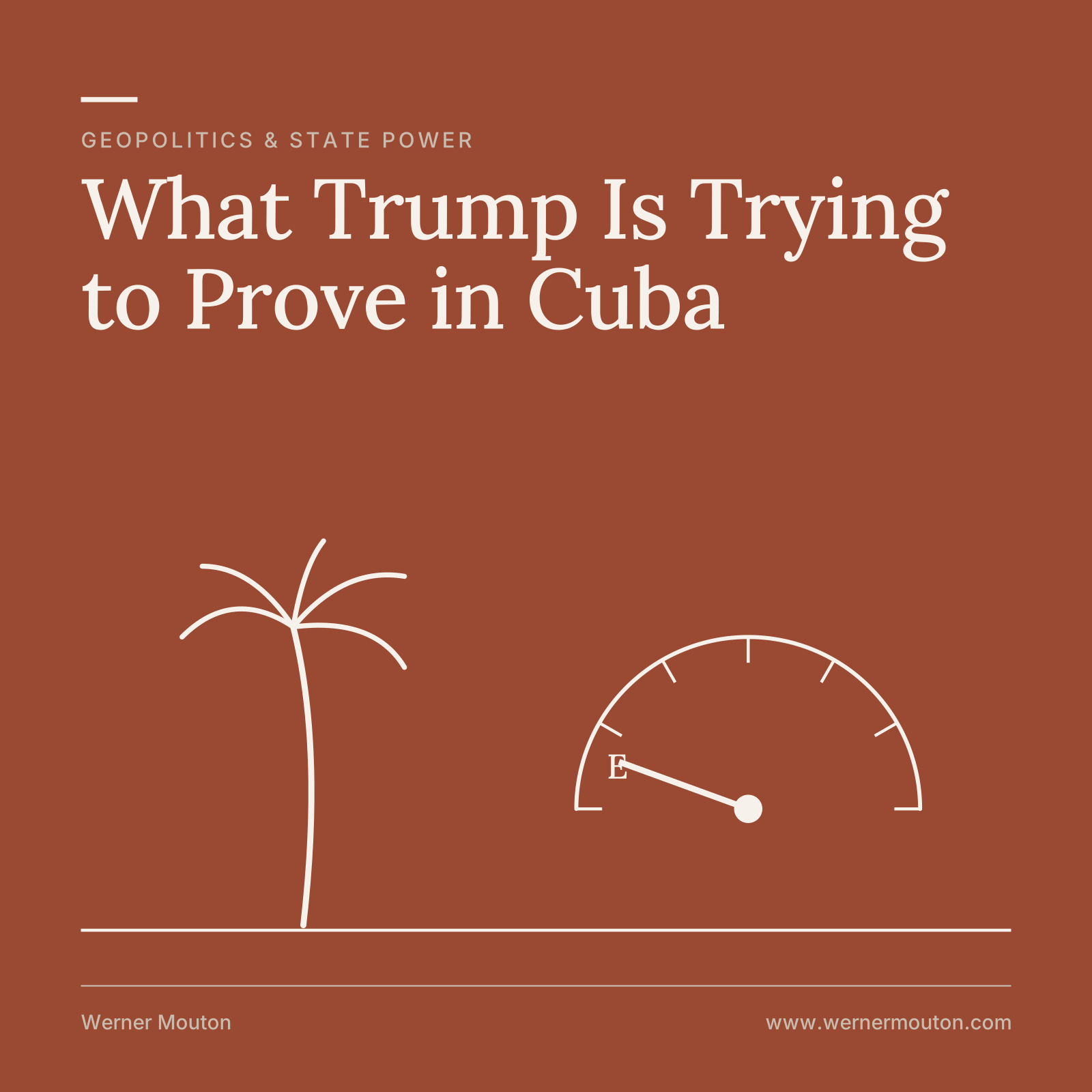 What Trump Is Trying to Prove in Cuba