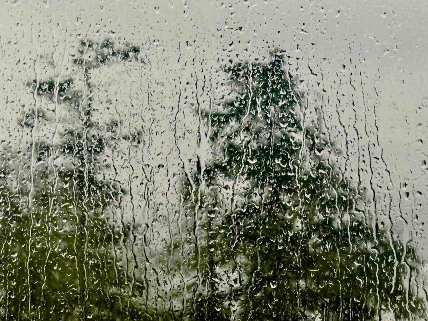 Nedstämd, regn mot fönster. Paul Howard, psykolog.