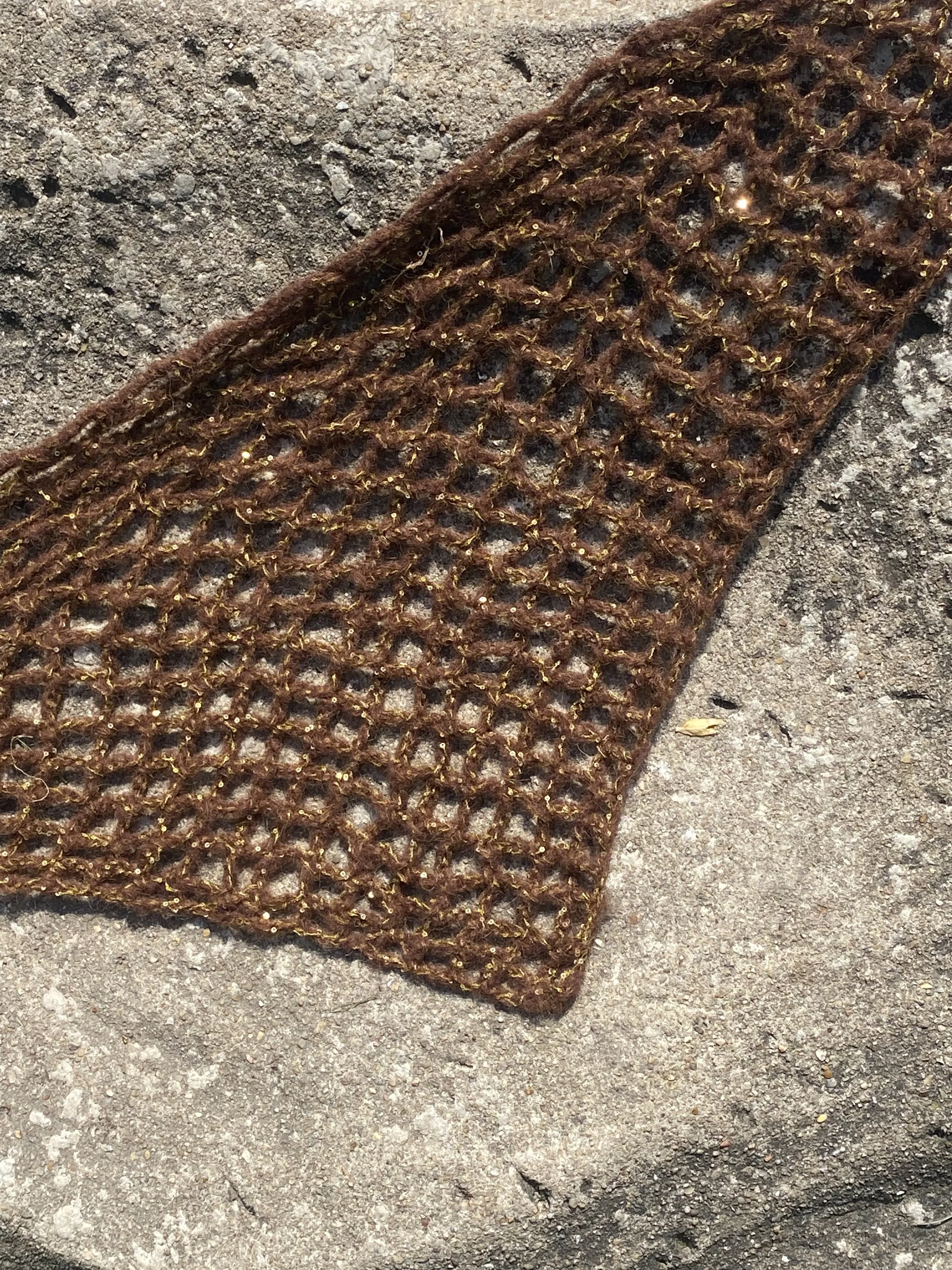 bandana ça brille - marron