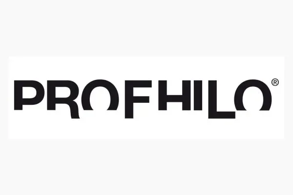 ProfHILO logo in black text on a white background.