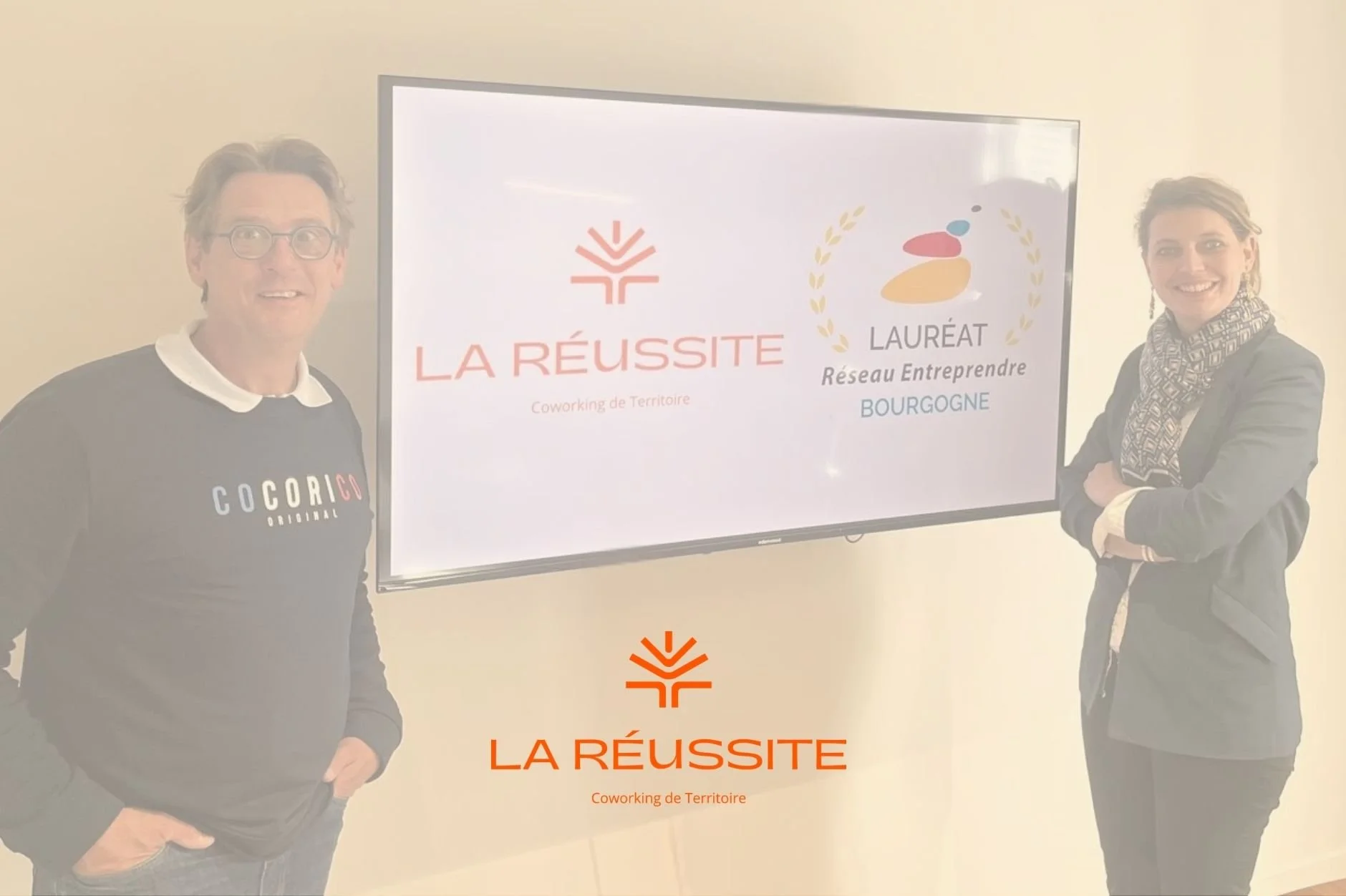 Réseau Entreprendre accompagne La Réussite Coworking de Territoire