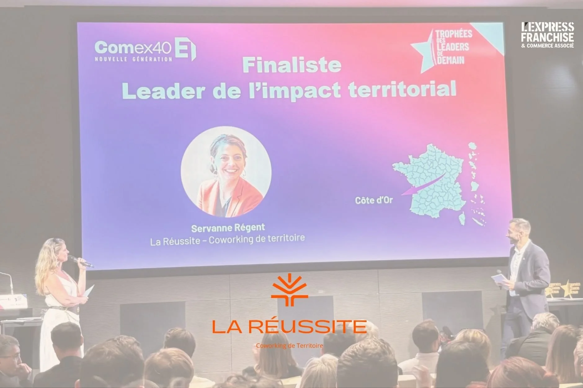 servanne régent leader impact territorial comex 40