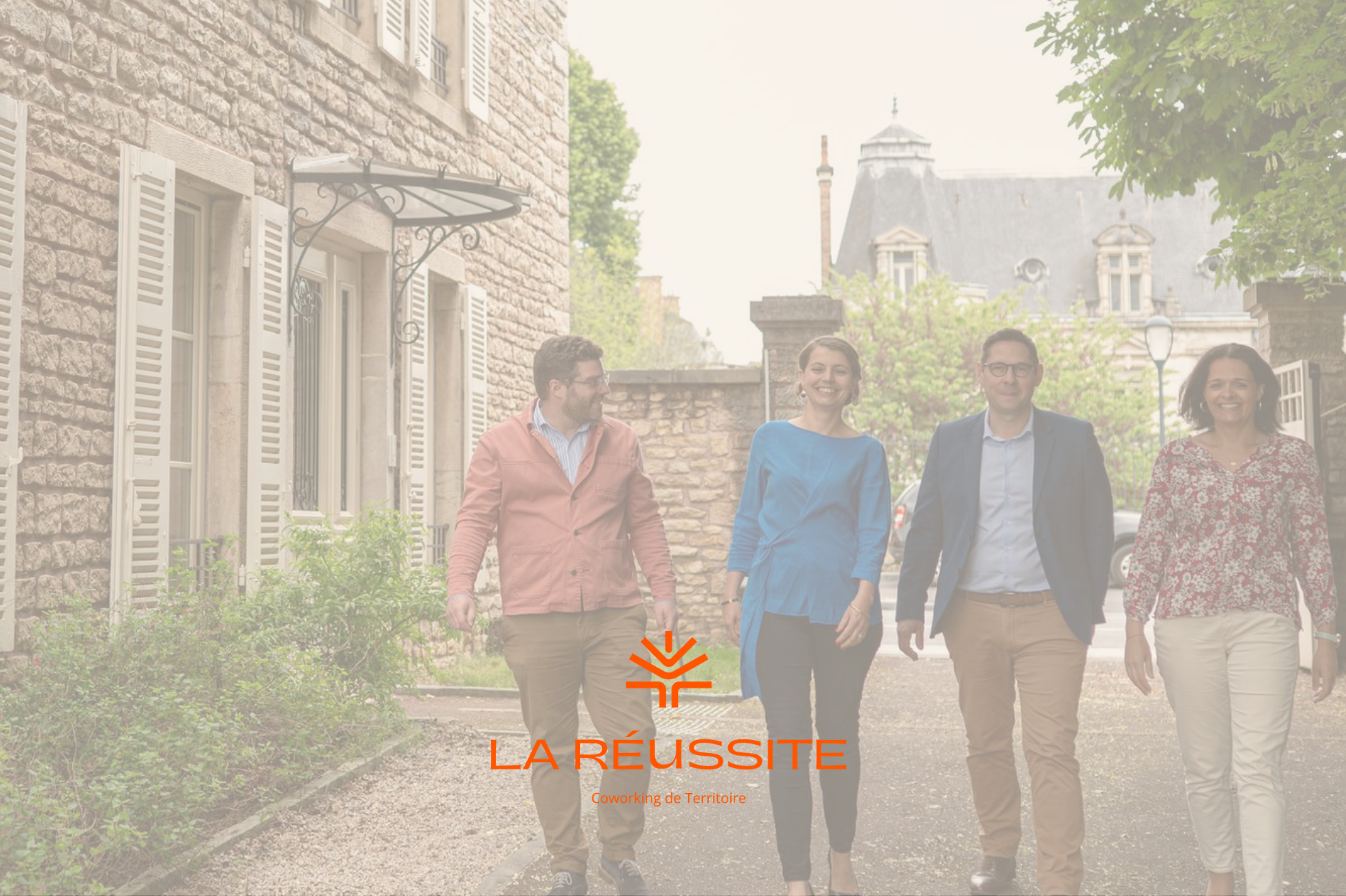 la réussite coworking l'équipe de fondateurs