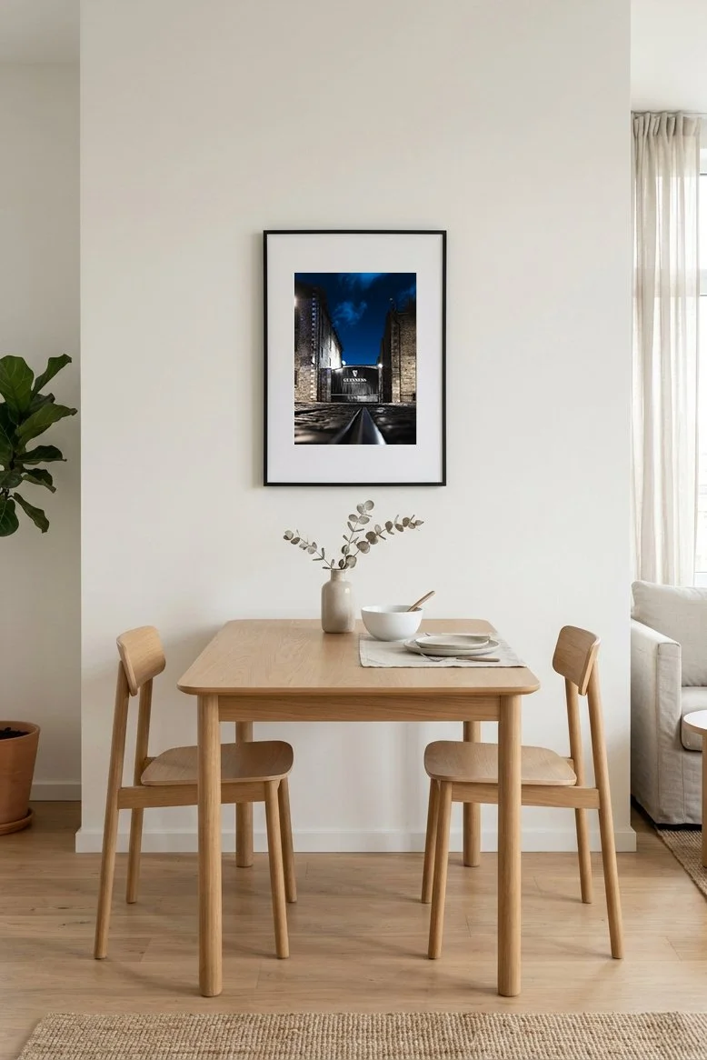 St. James's Gate, Dublin — home of Guinness Brewery, framed photography print