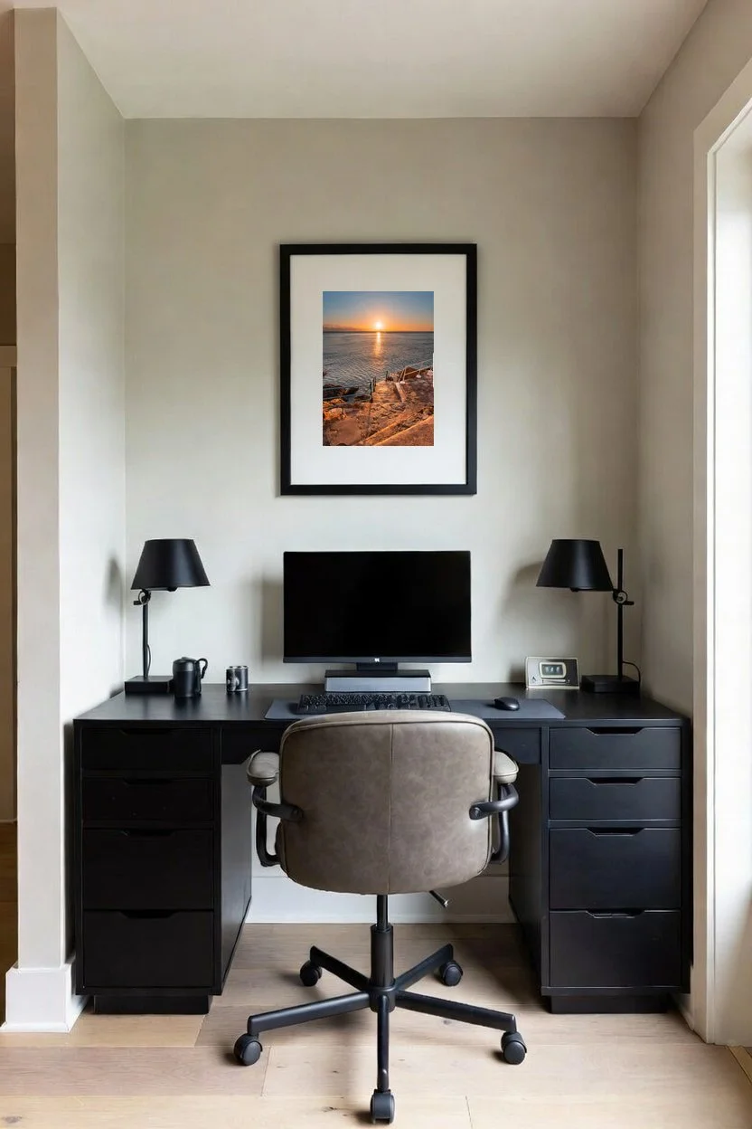 Vico Baths ocean swimming spot, Killiney, County Dublin — framed fine art print
