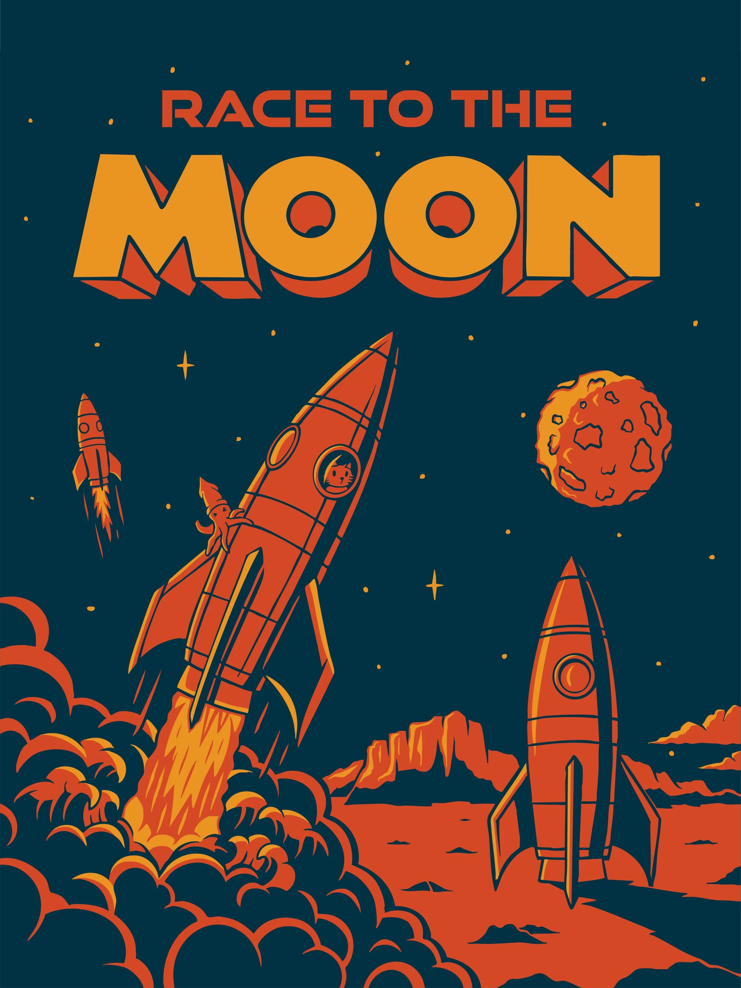 Race to the moon
