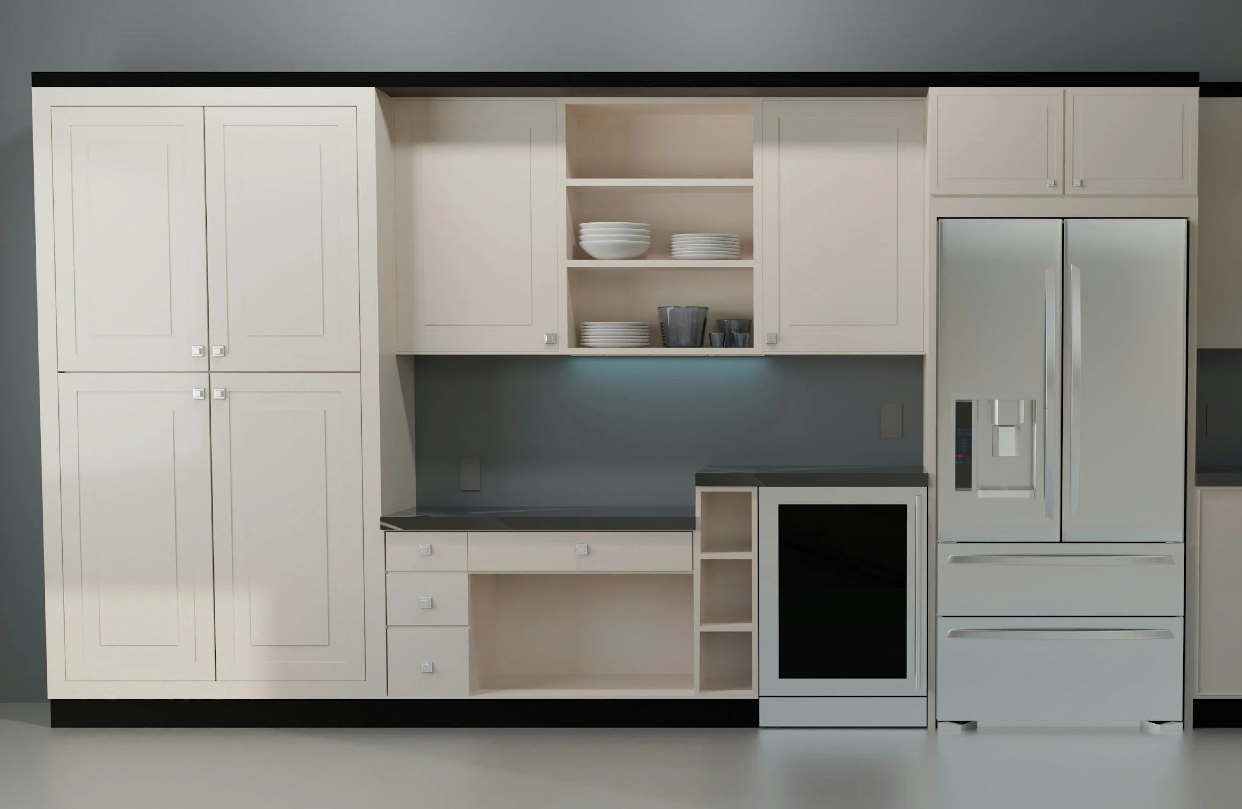 Modern Wardrobe Designs in Khammam with smart storage solutions